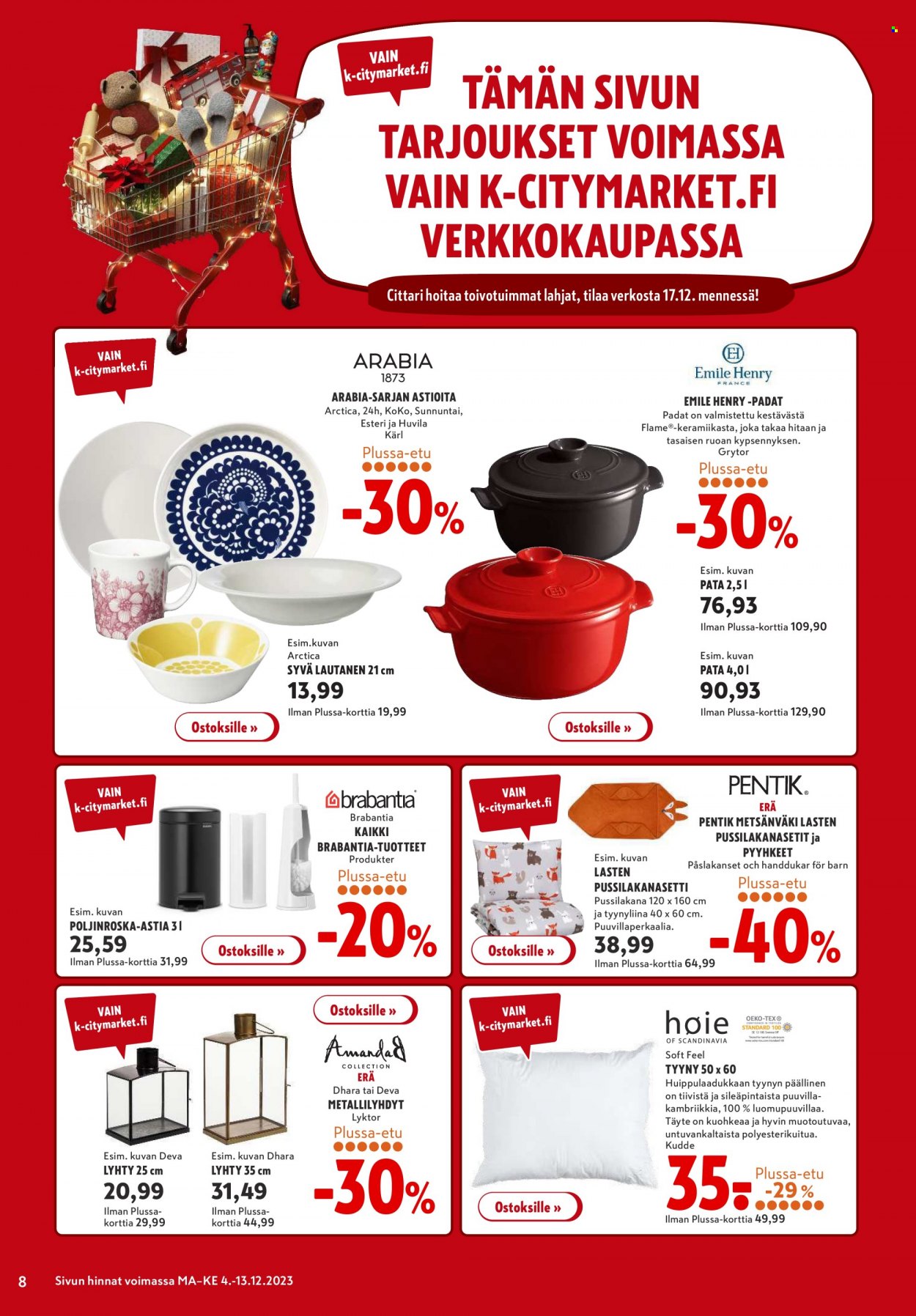 K-citymarket tarjoukset - 04.12.2023 - 13.12.2023. Sivu 8
