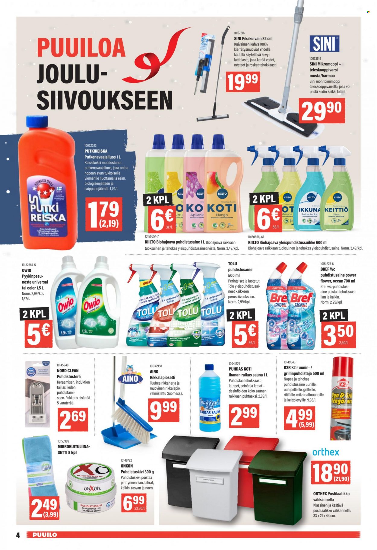 Puuilo tarjoukset - 04.12.2023 - 07.01.2024. Sivu 4