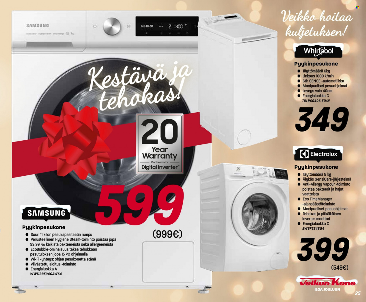 Veikon Kone tarjoukset - 04.12.2023 - 24.12.2023. Sivu 25