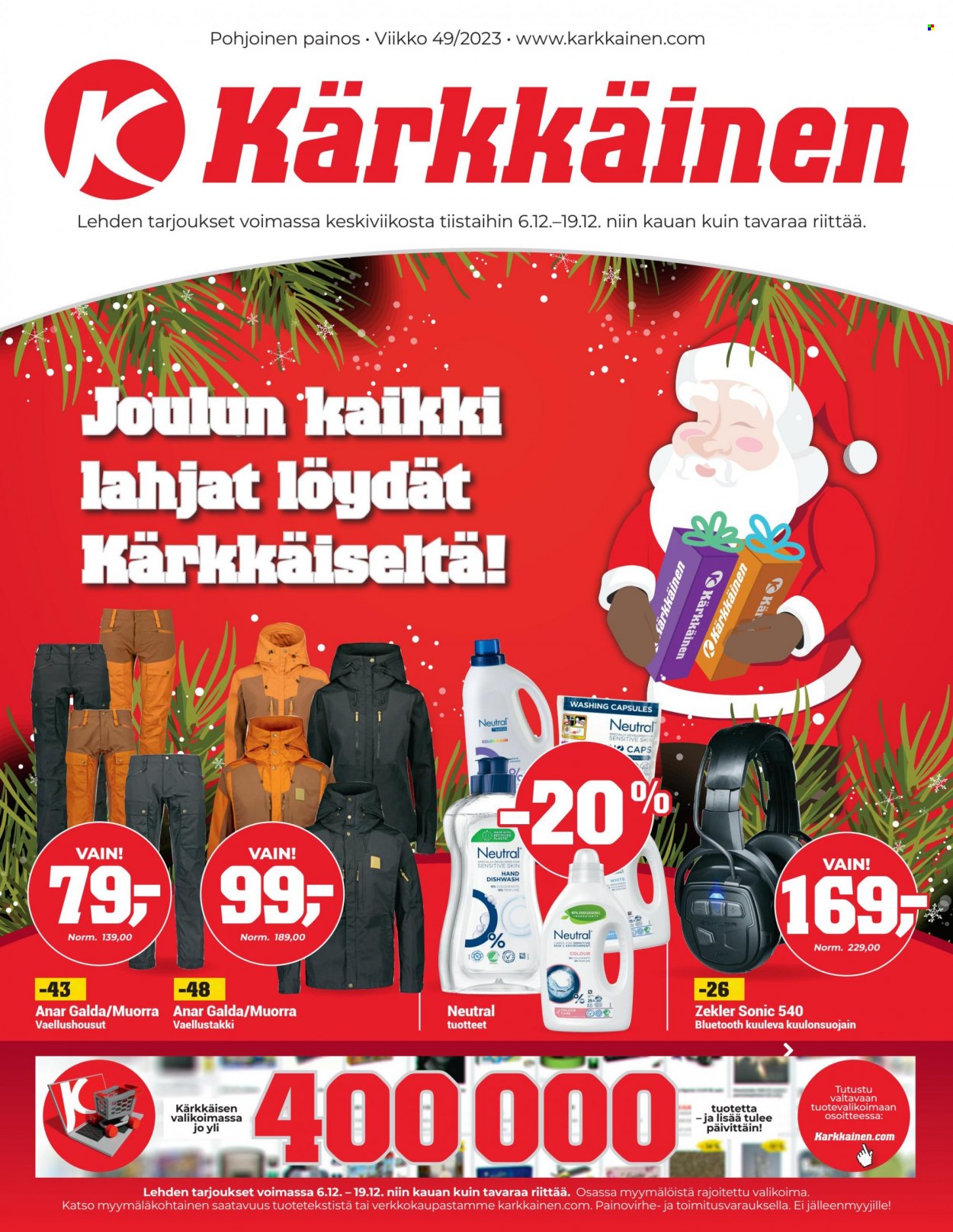 Kärkkäinen tarjoukset - 06.12.2023 - 19.12.2023. Sivu 1