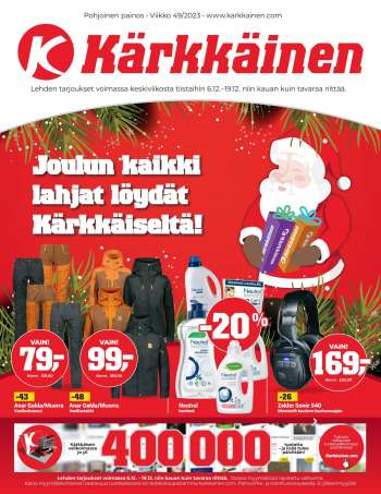 Kärkkäinen tarjoukset  - 06.12.2023 - 19.12.2023.