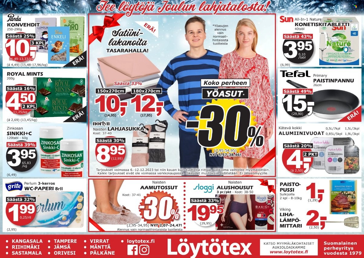 Löytötex tarjoukset - 06.12.2023 - 12.12.2023. Sivu 1