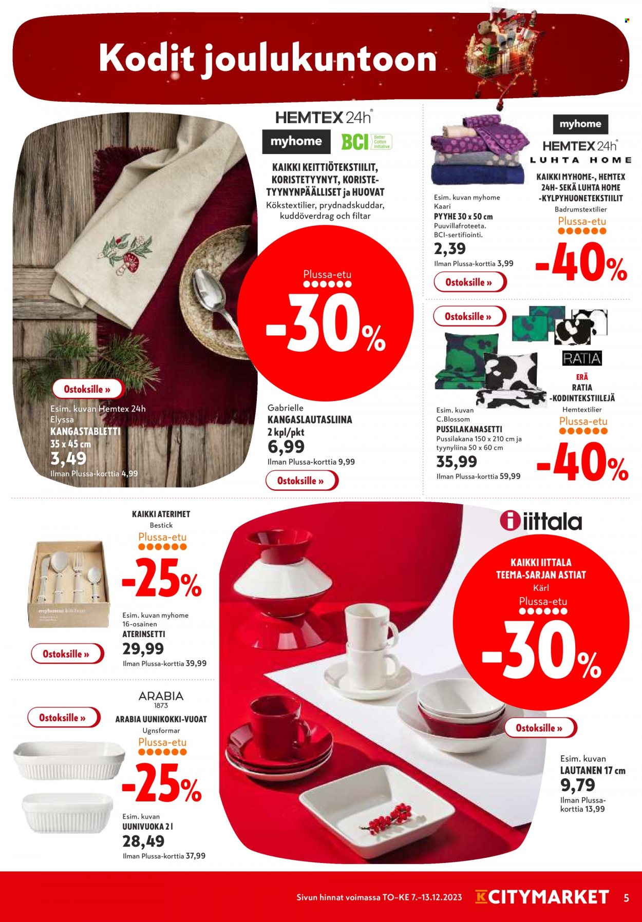 K-citymarket tarjoukset - 07.12.2023 - 13.12.2023. Sivu 5