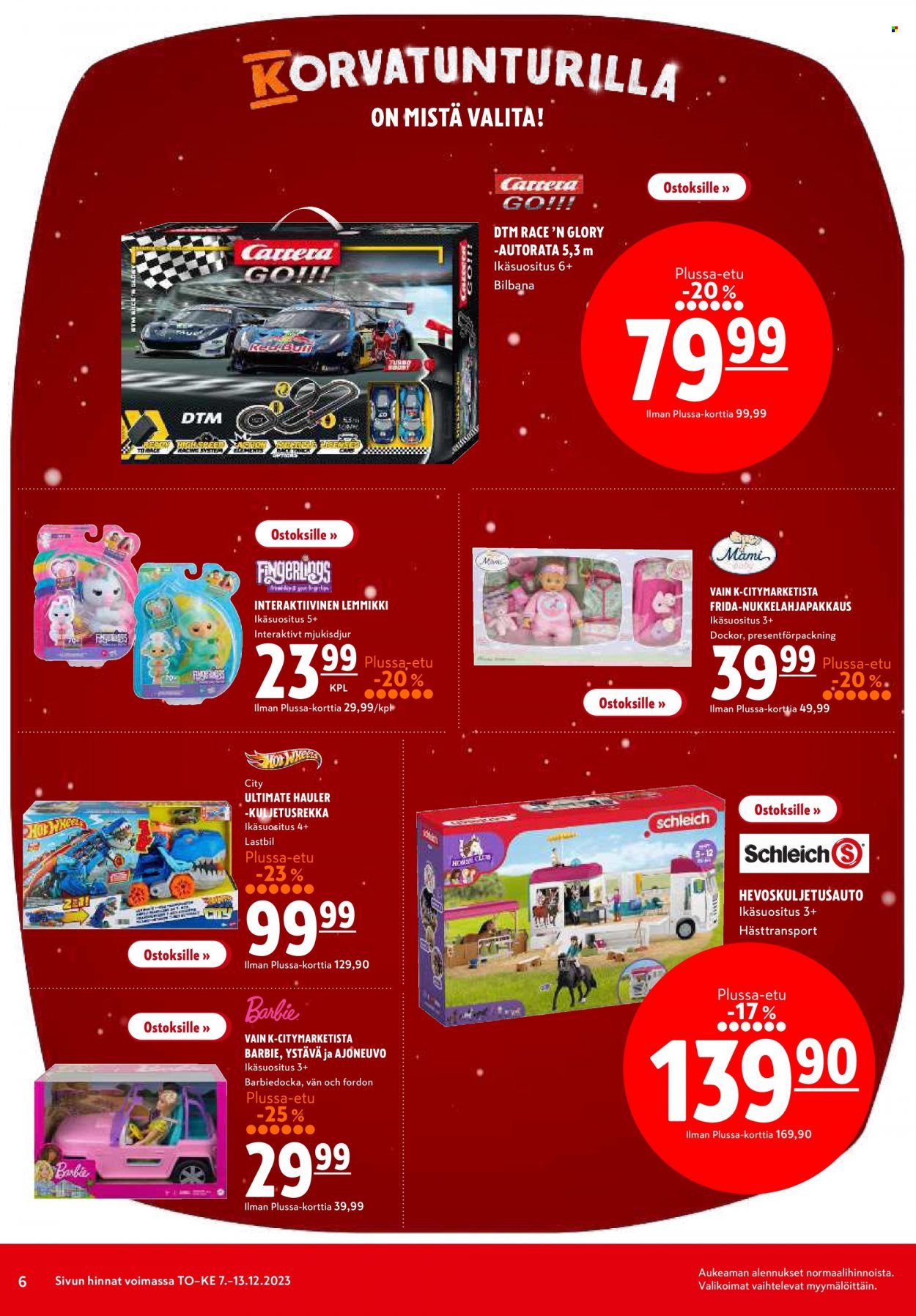 K-citymarket tarjoukset - 07.12.2023 - 13.12.2023. Sivu 6