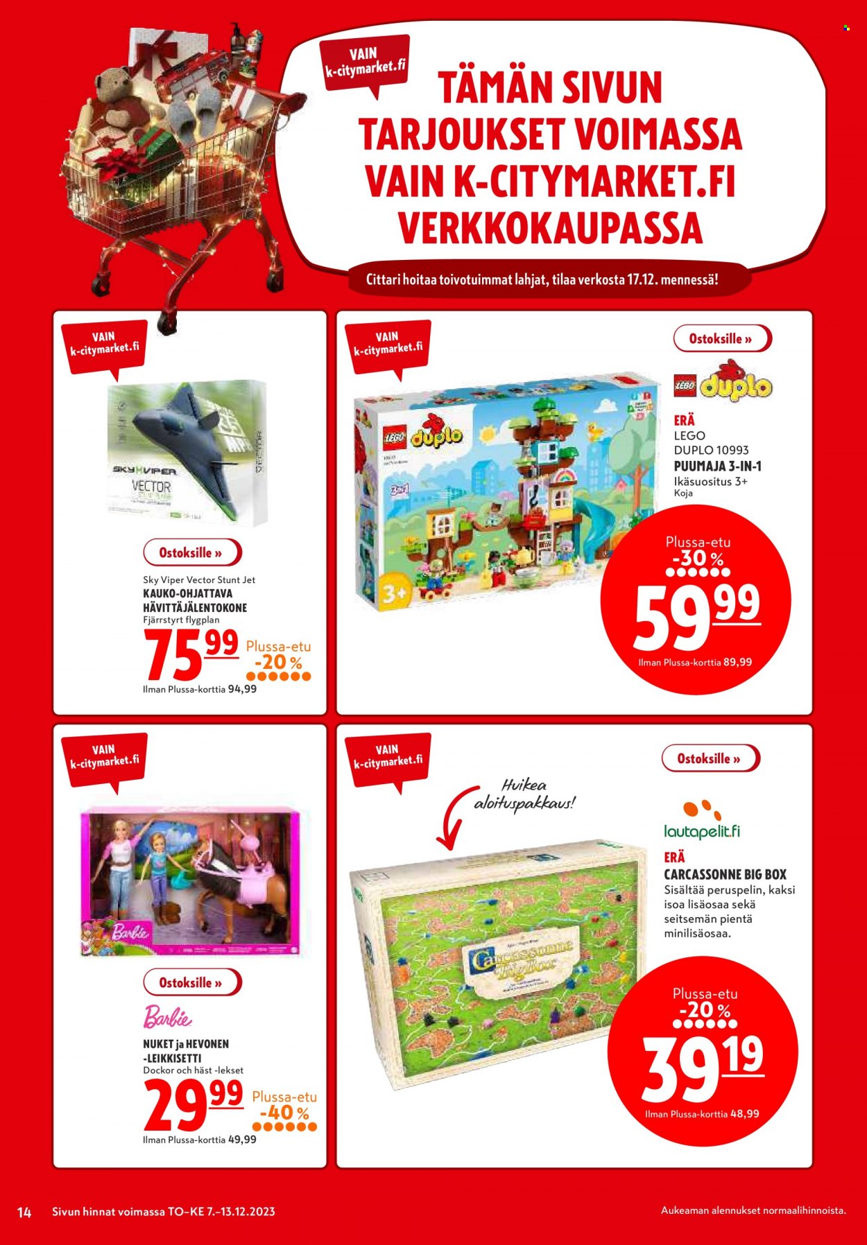 K-citymarket tarjoukset - 07.12.2023 - 13.12.2023. Sivu 14