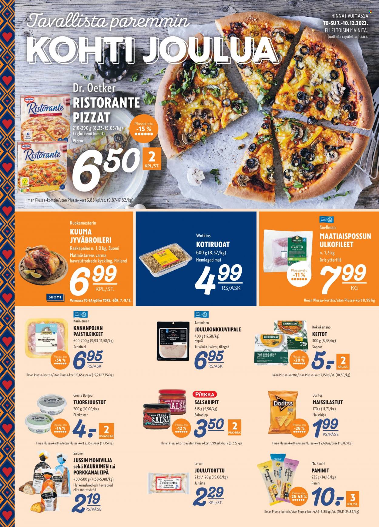 K-Supermarket tarjoukset - 07.12.2023 - 10.12.2023. Sivu 1