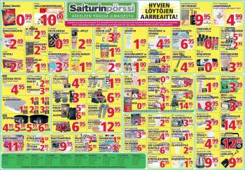 Saiturinpörssi tarjoukset  - 10.12.2023 - 16.12.2023.