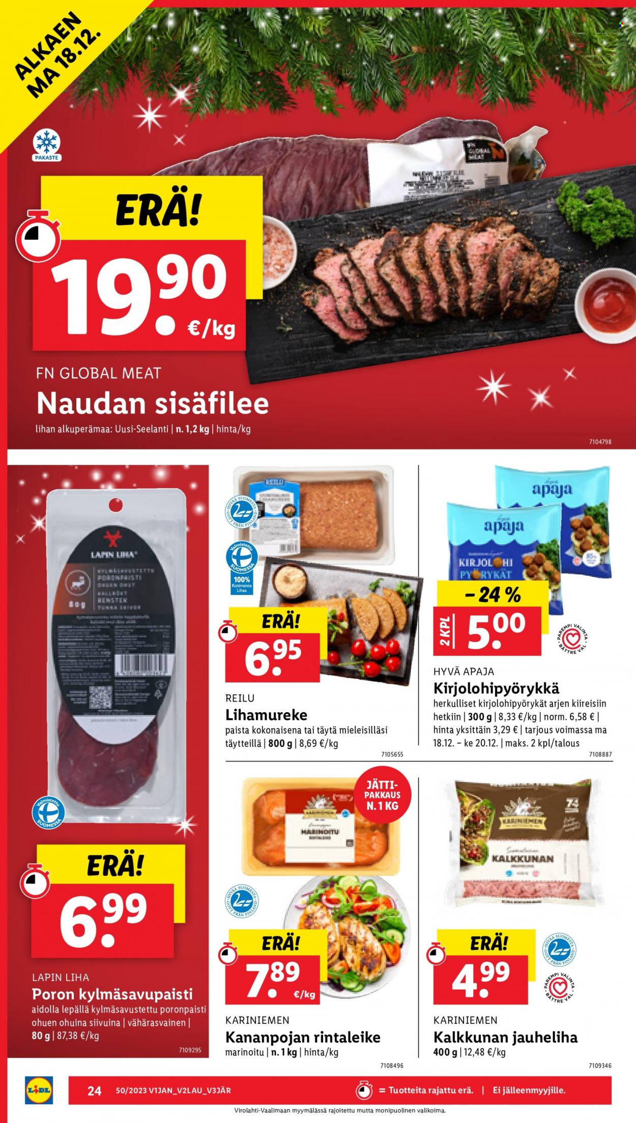 Lidl tarjoukset - 14.12.2023 - 20.12.2023. Sivu 32