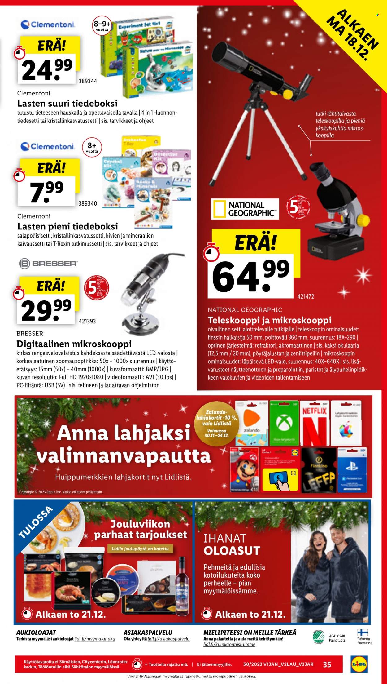 Lidl tarjoukset - 14.12.2023 - 20.12.2023. Sivu 43