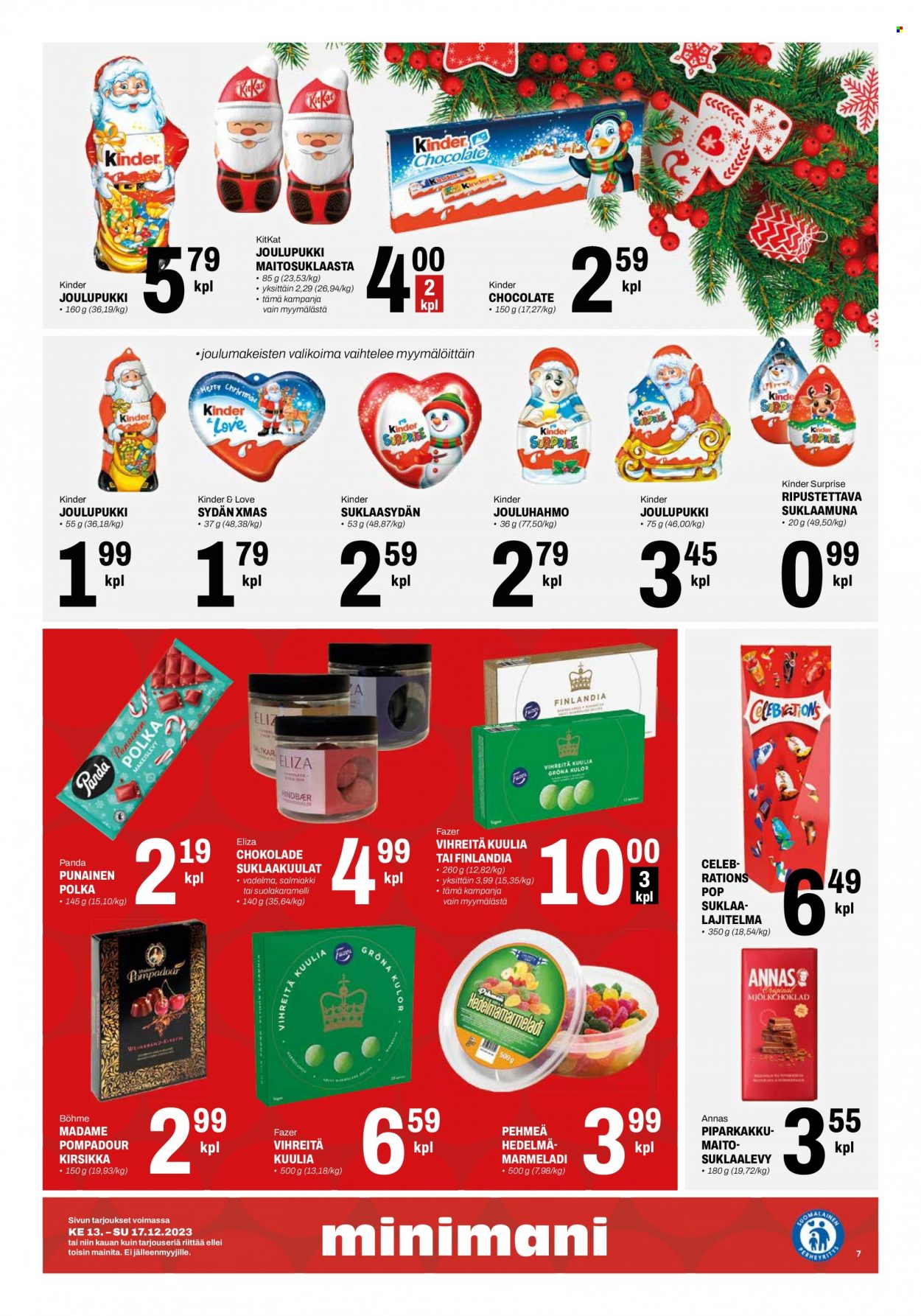 Minimani tarjoukset - 13.12.2023 - 17.12.2023. Sivu 7