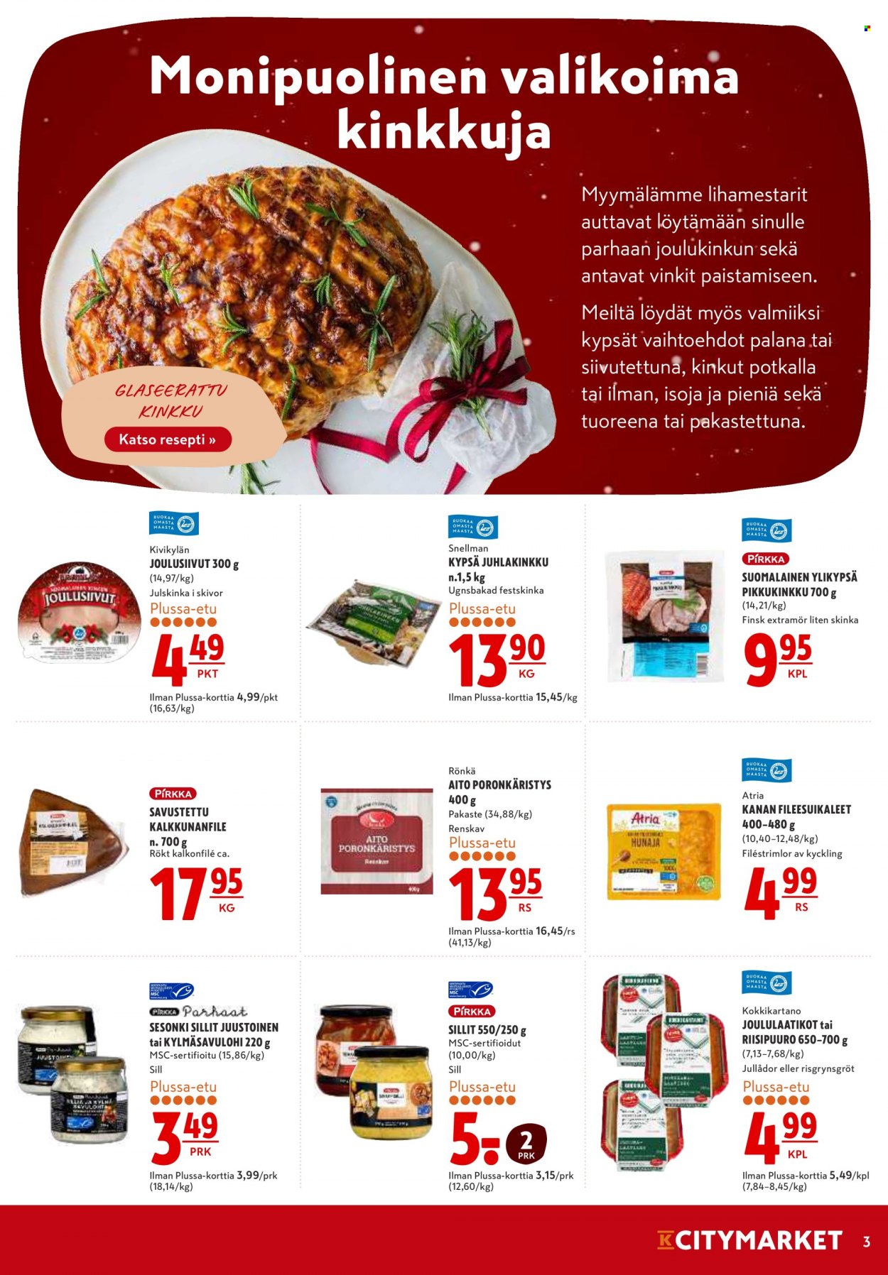 K-citymarket tarjoukset - 14.12.2023 - 20.12.2023. Sivu 3