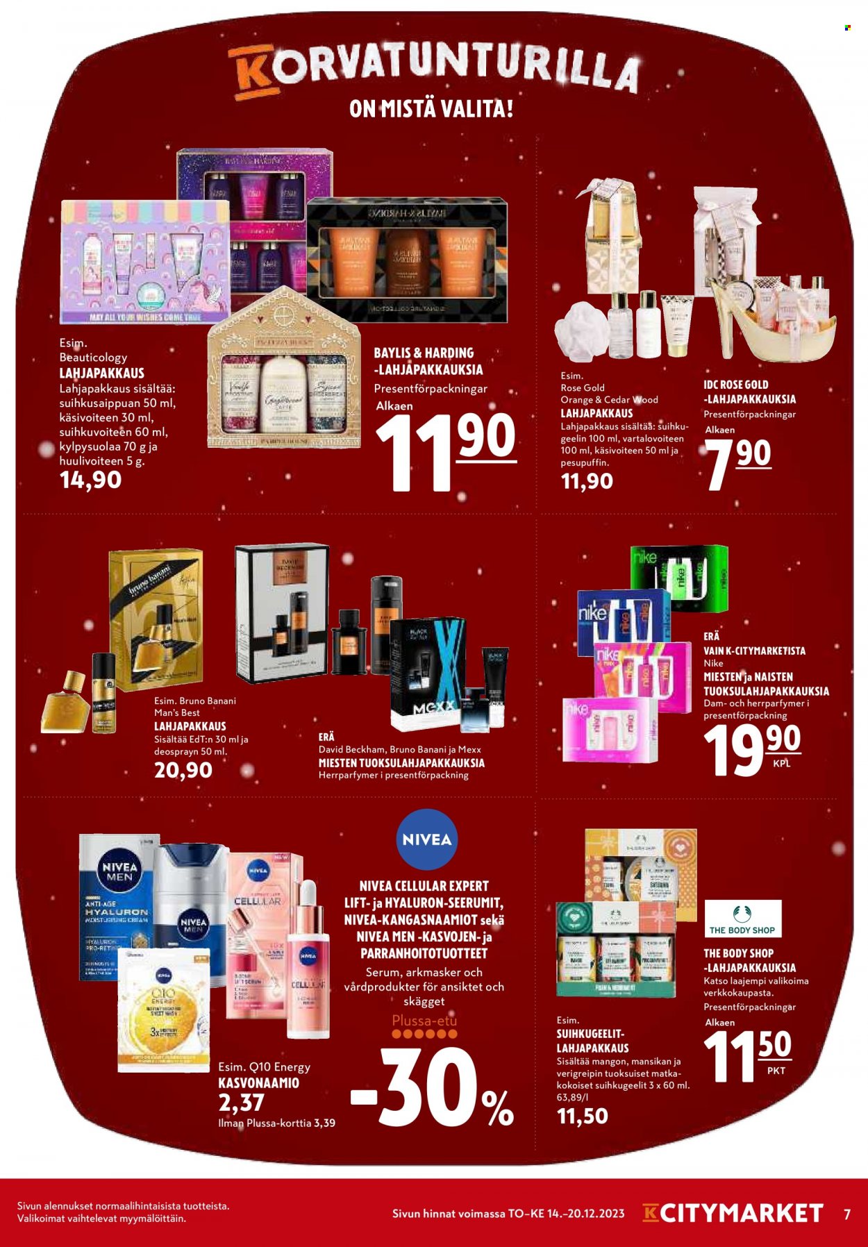 K-citymarket tarjoukset - 14.12.2023 - 20.12.2023. Sivu 7