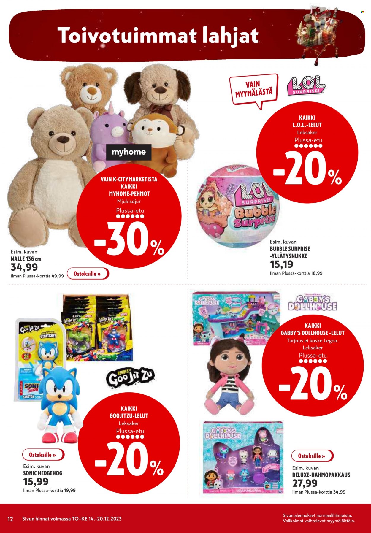 K-citymarket tarjoukset - 14.12.2023 - 20.12.2023. Sivu 12