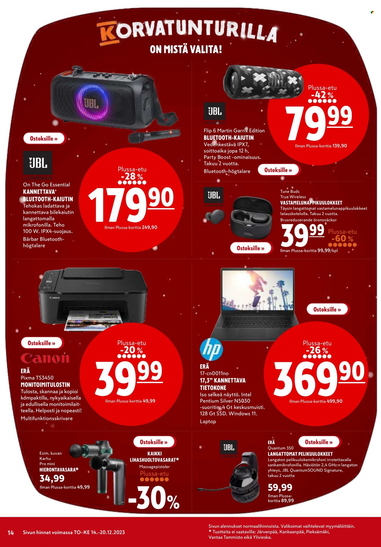 K-citymarket tarjoukset - 14.12.2023 - 20.12.2023. Sivu 14