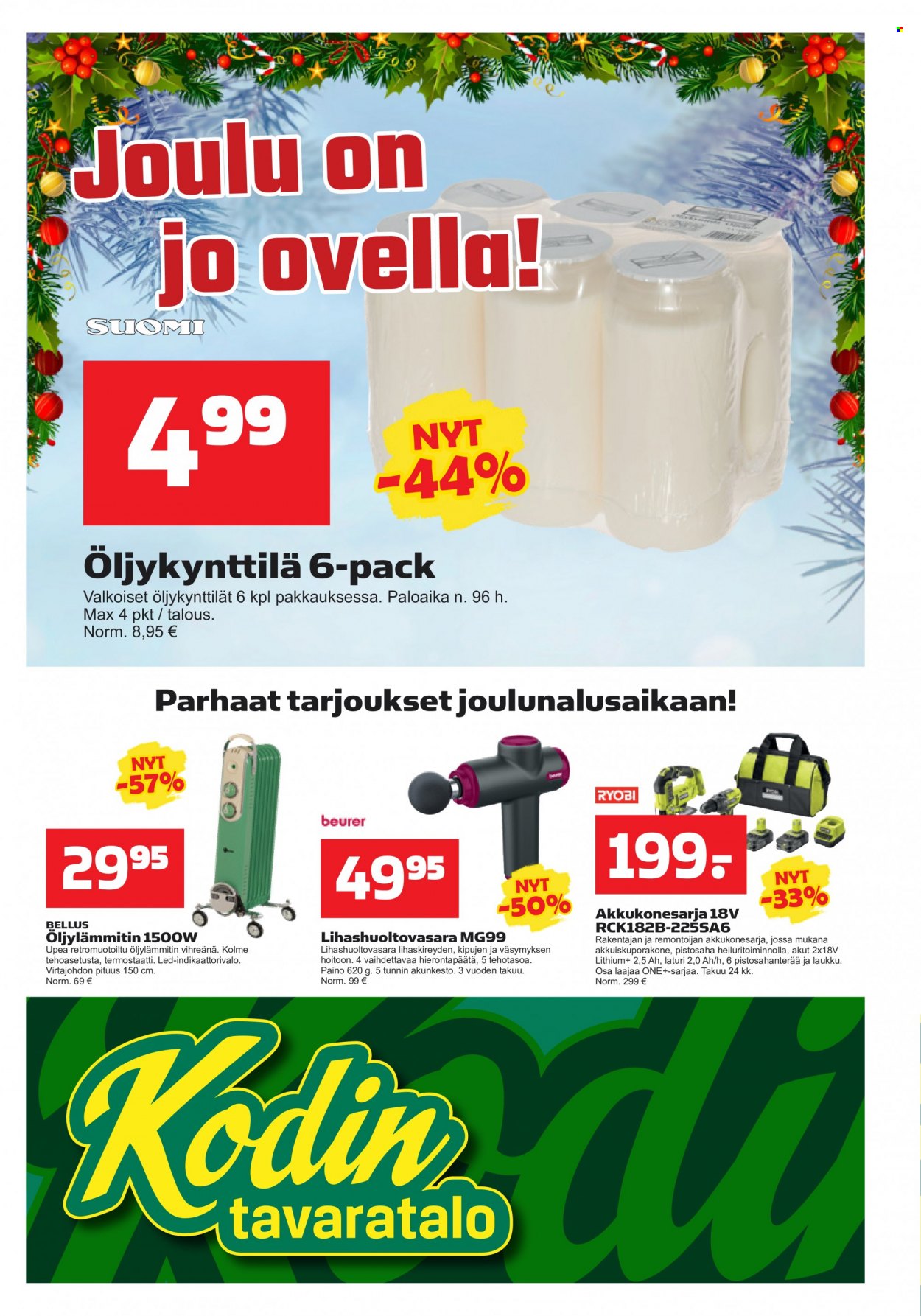 Kodintavaratalo tarjoukset - 11.12.2023 - 20.12.2023. Sivu 1
