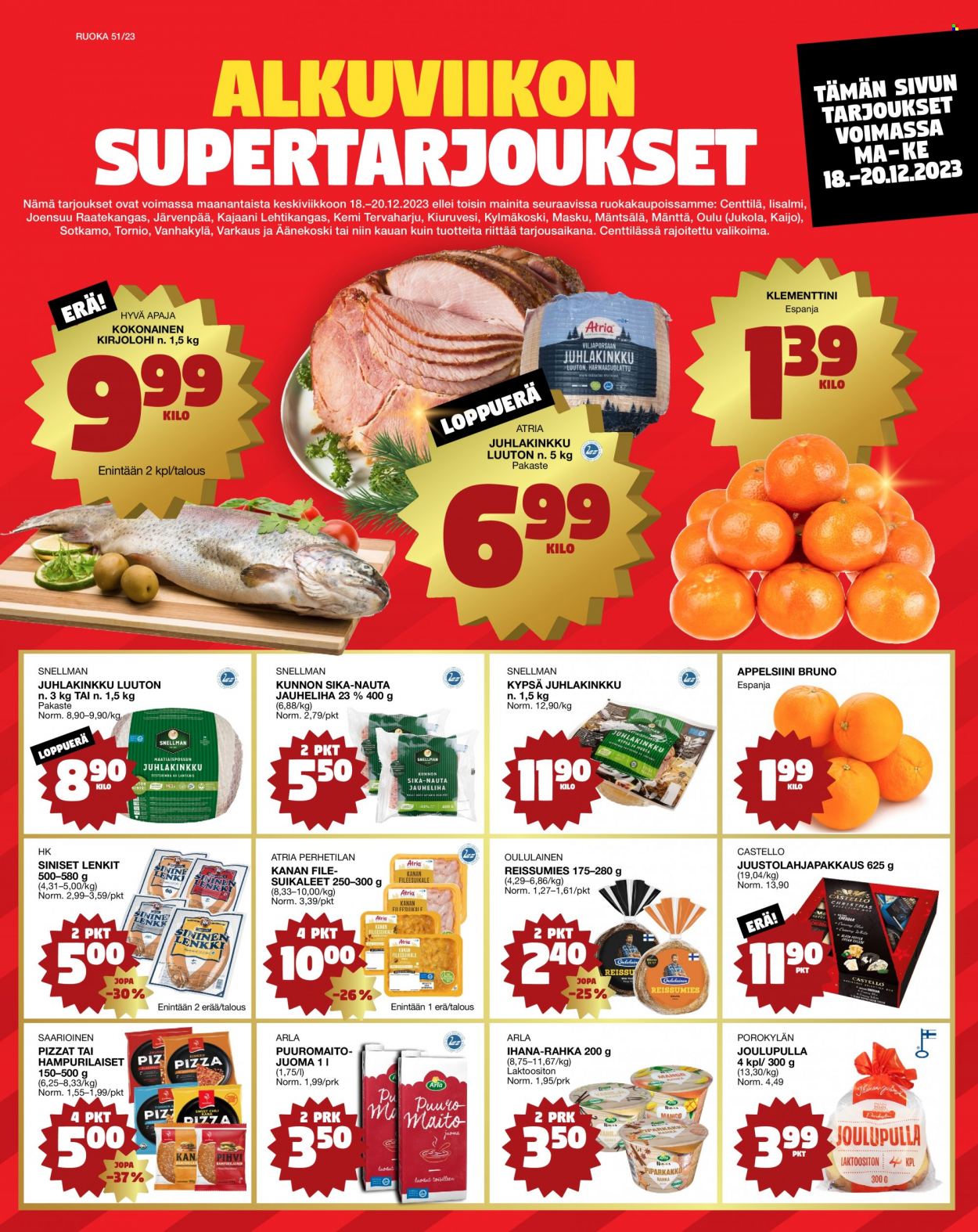 Tokmanni tarjoukset - 18.12.2023 - 20.12.2023. Sivu 1