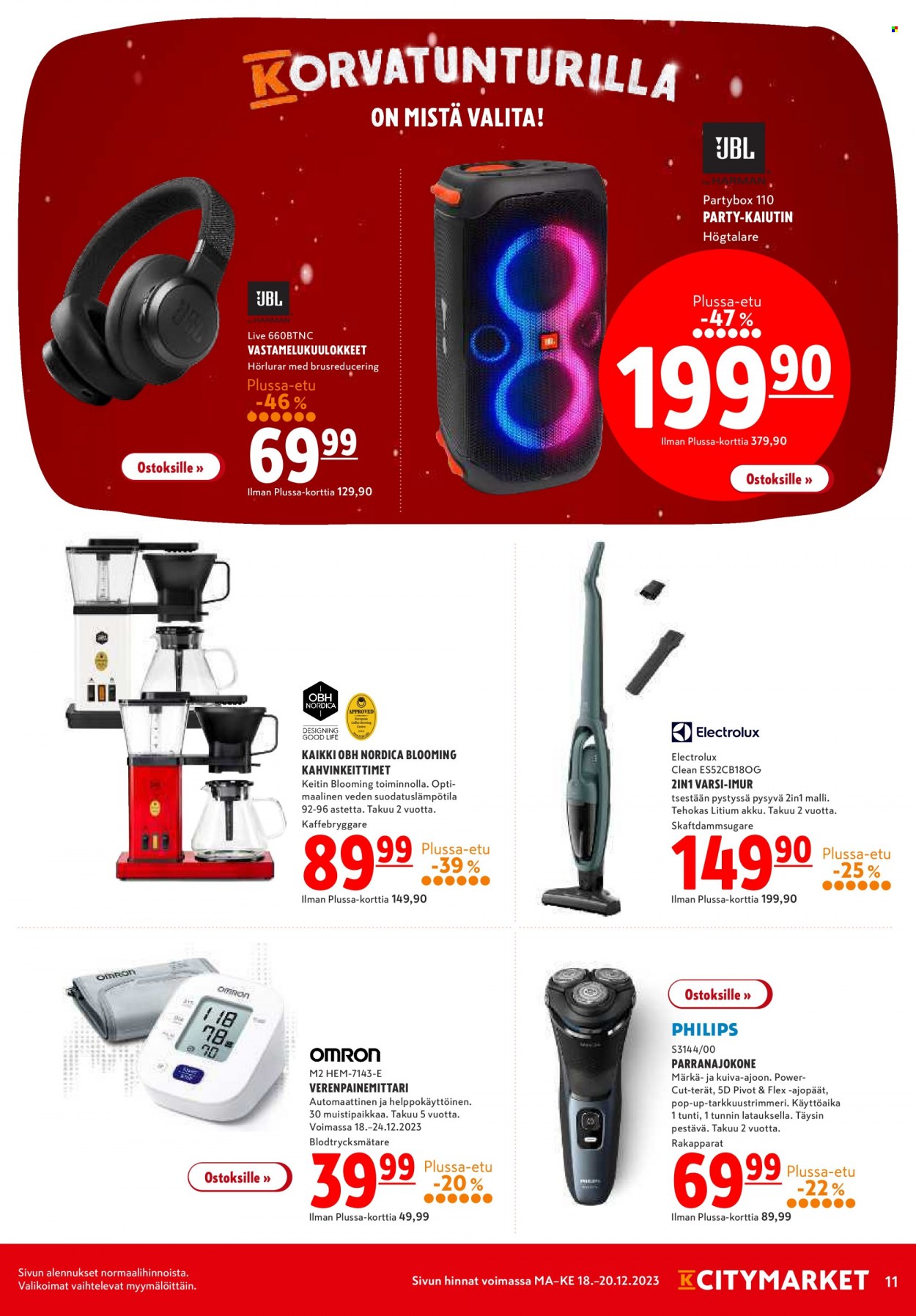 K-citymarket tarjoukset - 18.12.2023 - 20.12.2023. Sivu 11