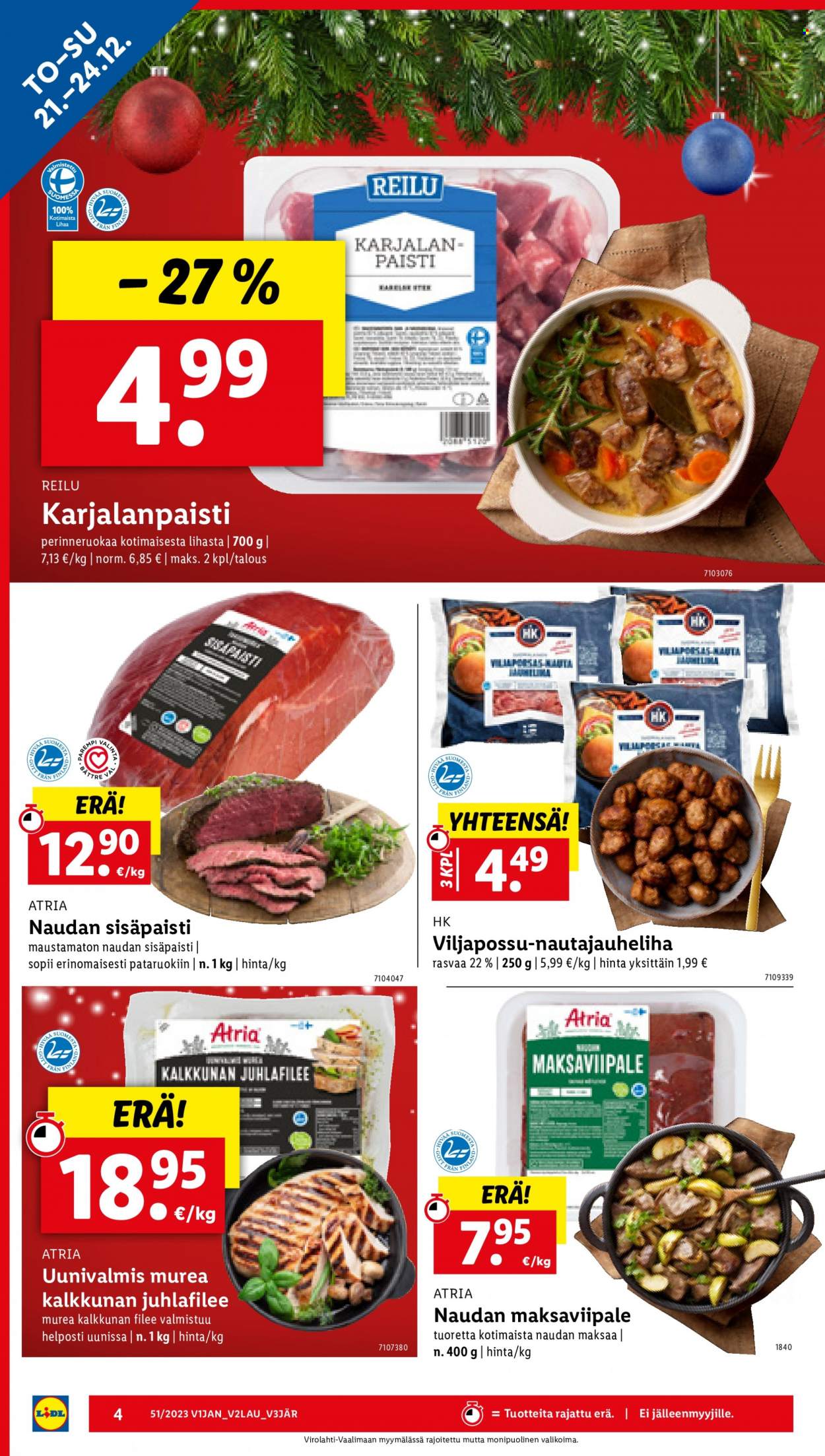 Lidl tarjoukset - 21.12.2023 - 27.12.2023. Sivu 6