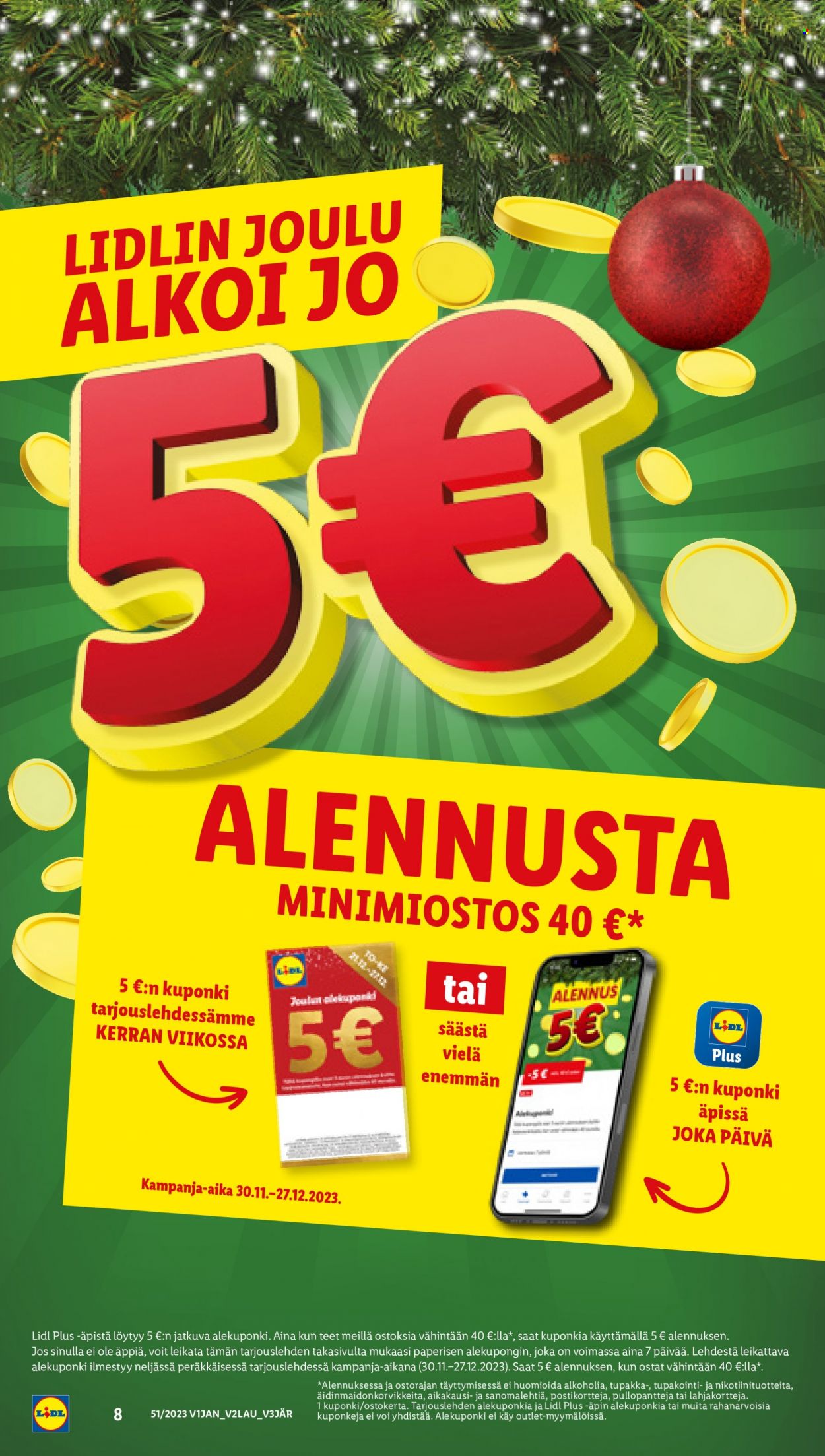 Lidl tarjoukset - 21.12.2023 - 27.12.2023. Sivu 10