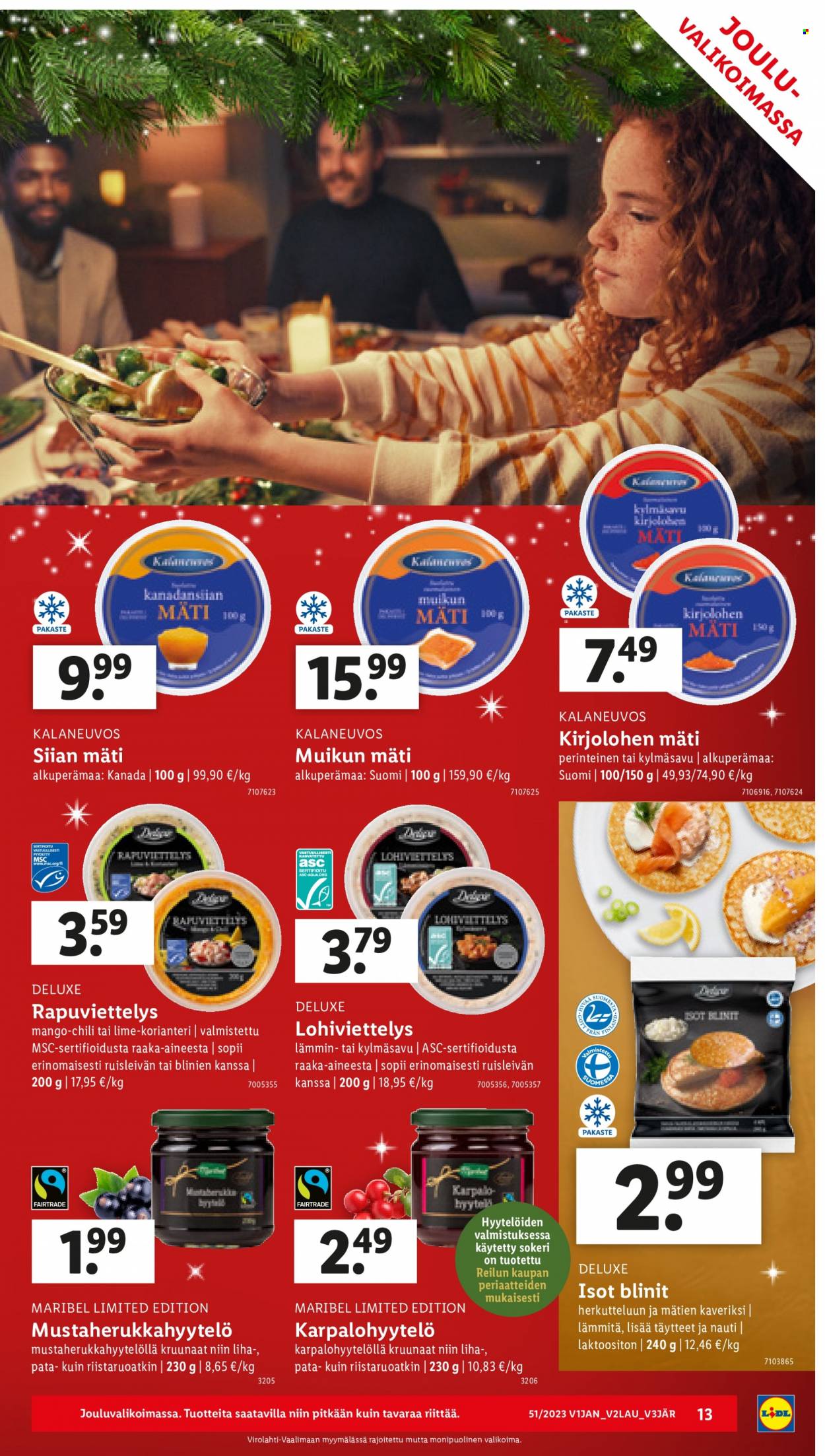 Lidl tarjoukset - 21.12.2023 - 27.12.2023. Sivu 15