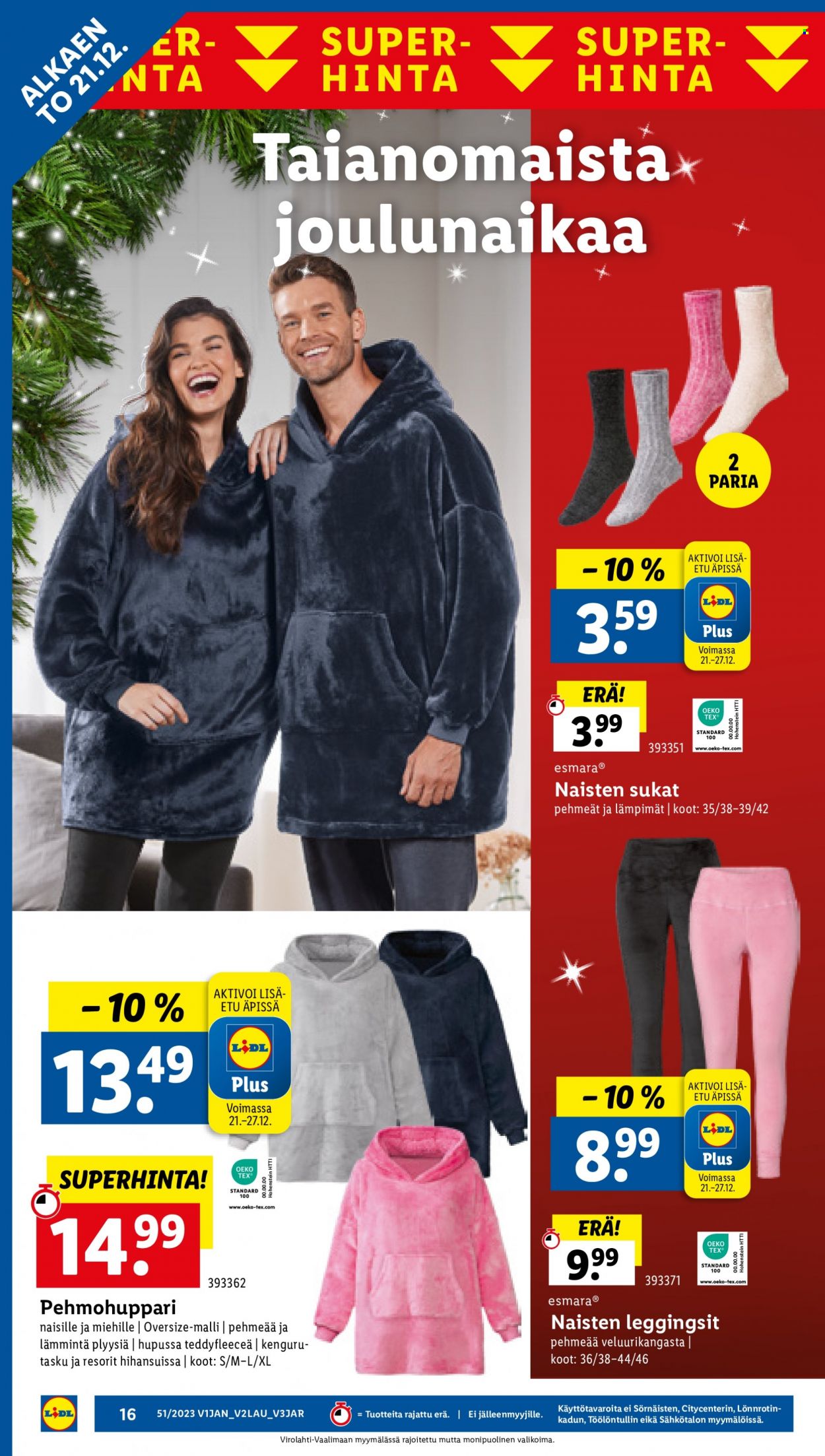 Lidl tarjoukset - 21.12.2023 - 27.12.2023. Sivu 20