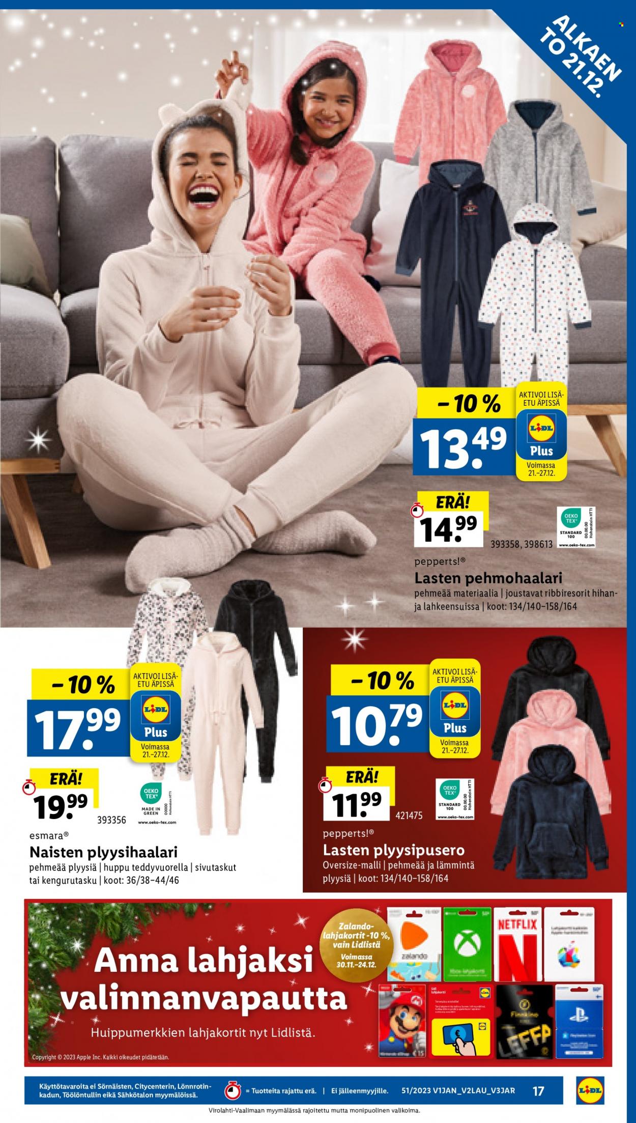 Lidl tarjoukset - 21.12.2023 - 27.12.2023. Sivu 21