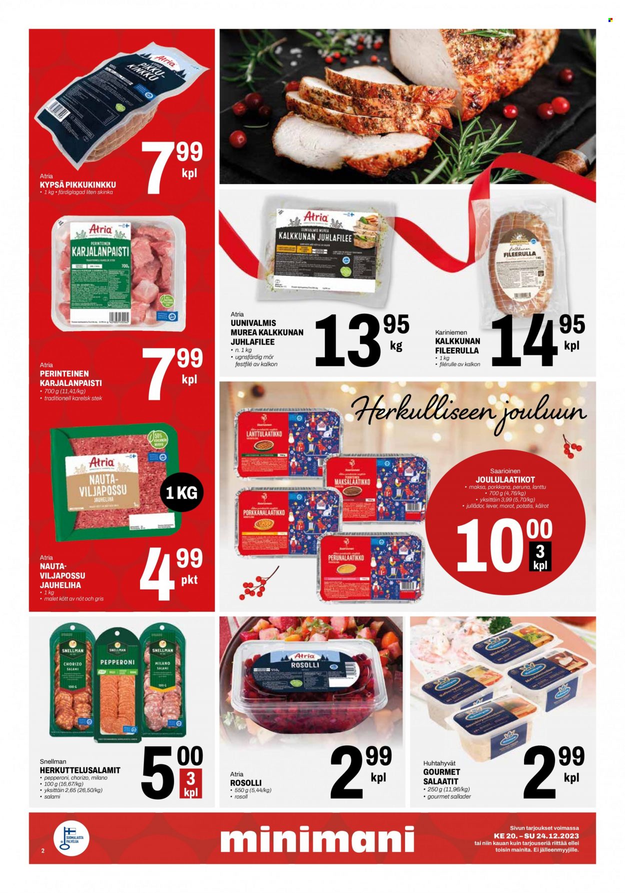 Minimani tarjoukset - 20.12.2023 - 24.12.2023. Sivu 2