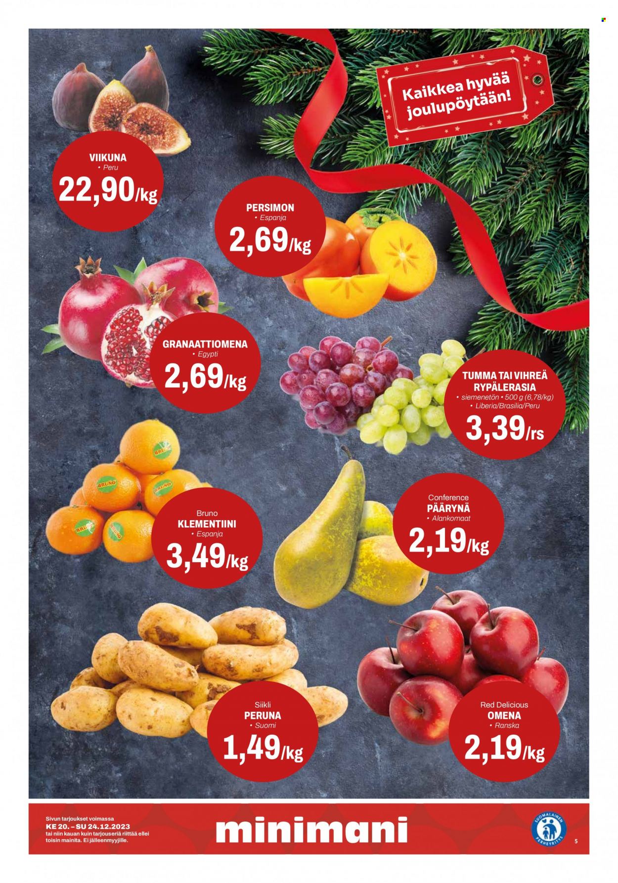 Minimani tarjoukset - 20.12.2023 - 24.12.2023. Sivu 5