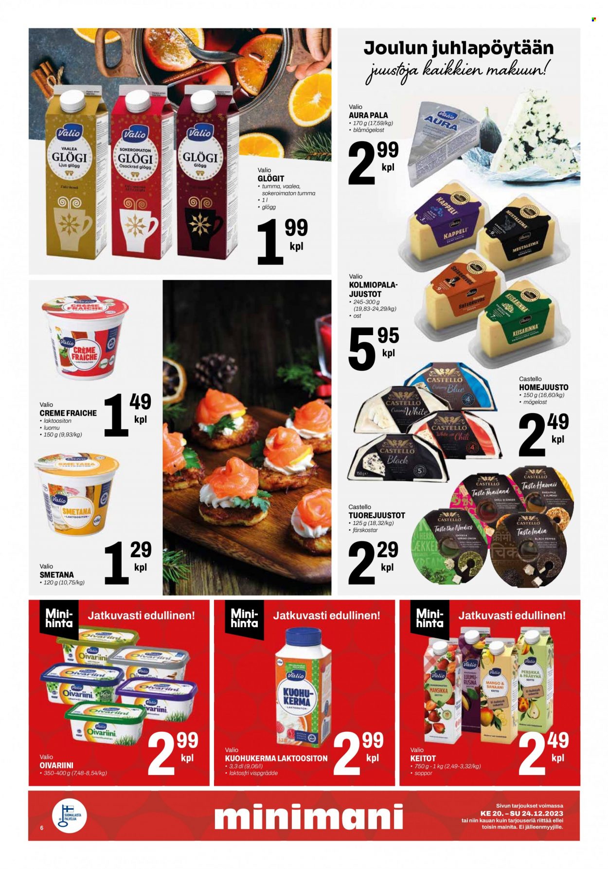 Minimani tarjoukset - 20.12.2023 - 24.12.2023. Sivu 6