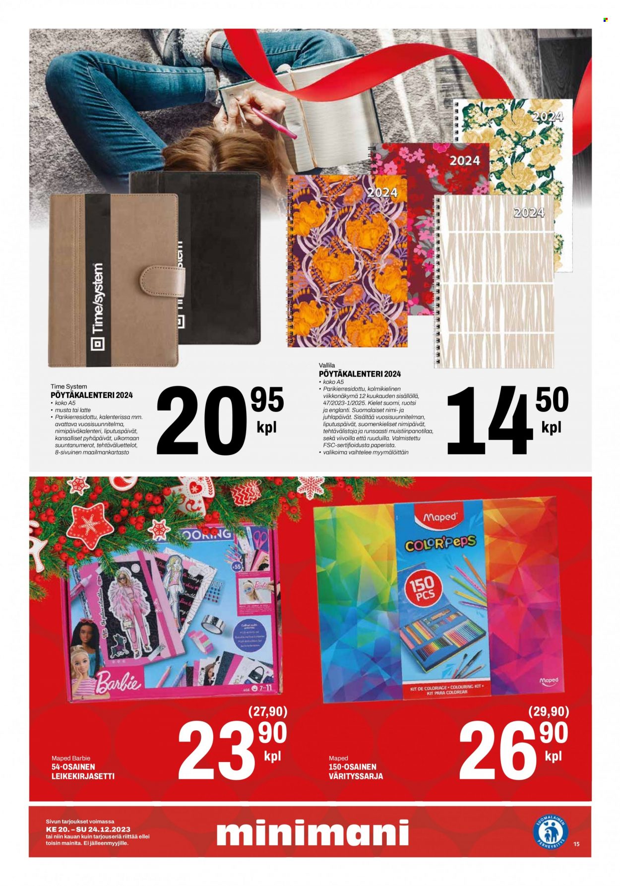 Minimani tarjoukset - 20.12.2023 - 24.12.2023. Sivu 15