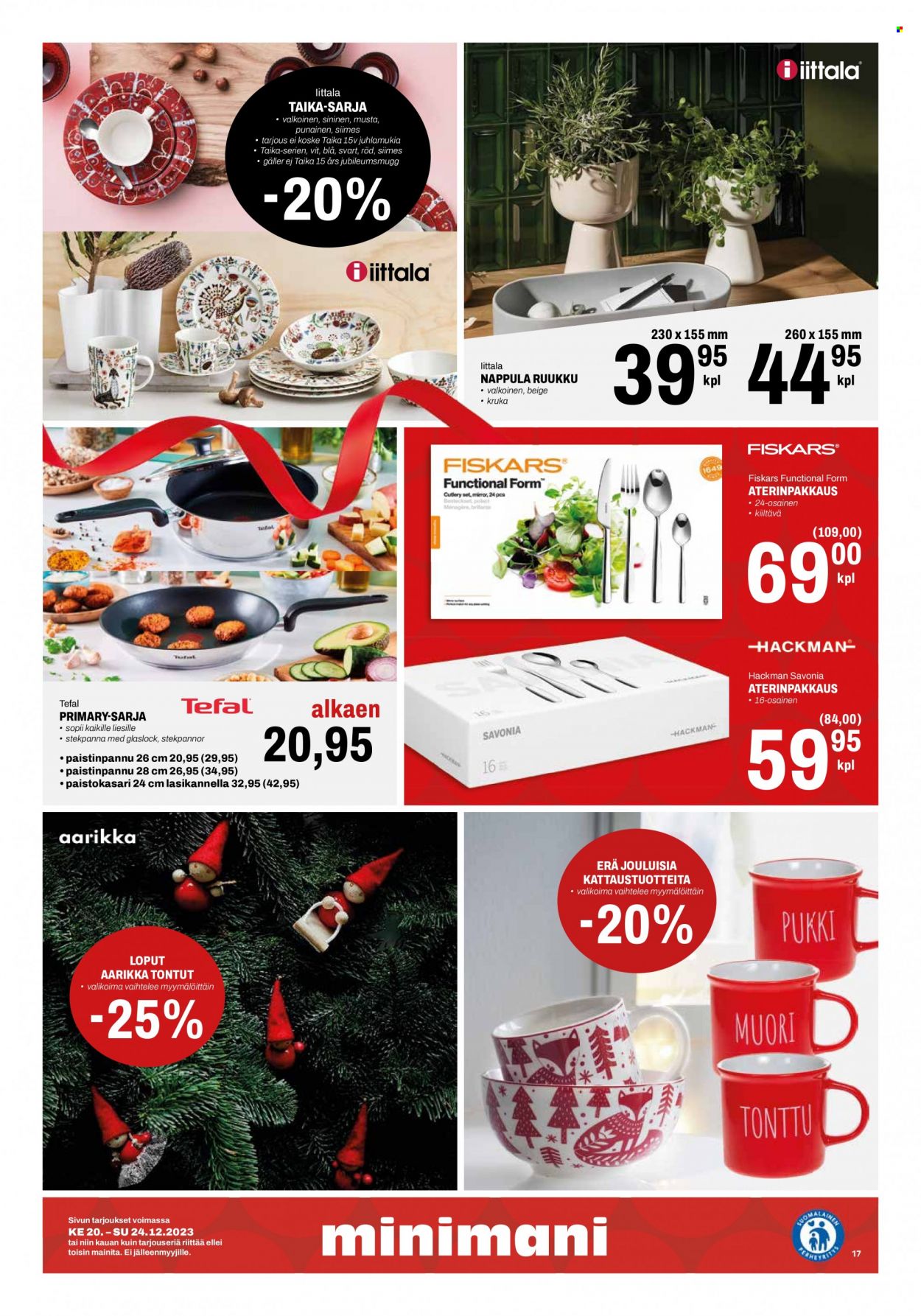 Minimani tarjoukset - 20.12.2023 - 24.12.2023. Sivu 17