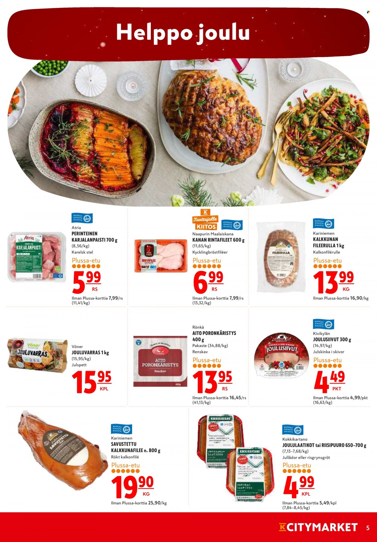 K-citymarket tarjoukset - 21.12.2023 - 26.12.2023. Sivu 5