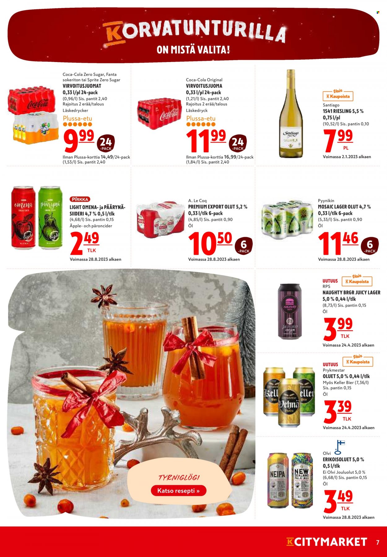 K-citymarket tarjoukset - 21.12.2023 - 26.12.2023. Sivu 7