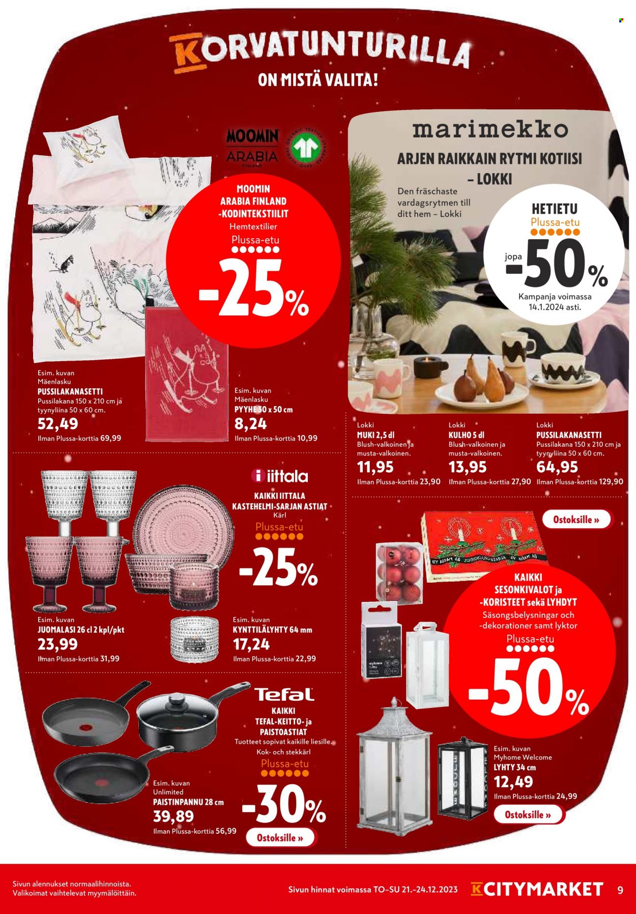 K-citymarket tarjoukset - 21.12.2023 - 26.12.2023. Sivu 9