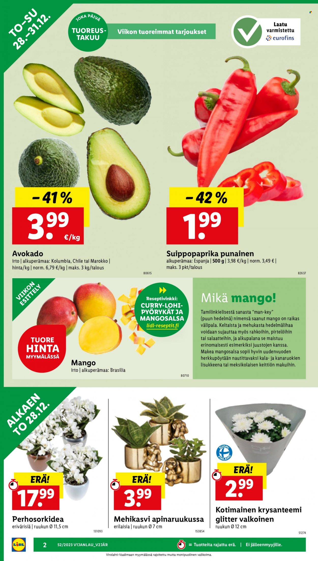 Lidl tarjoukset - 28.12.2023 - 03.01.2024. Sivu 4