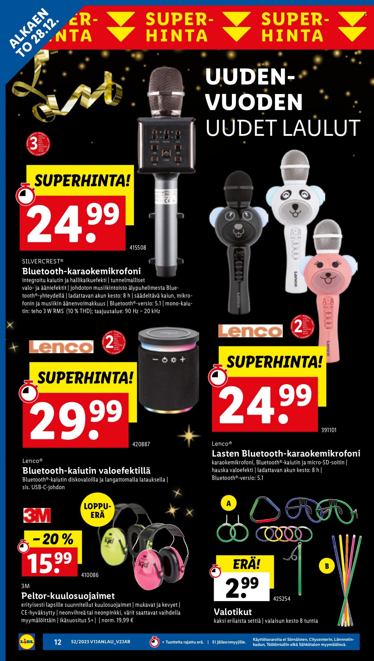 Lidl tarjoukset - 28.12.2023 - 03.01.2024. Sivu 14