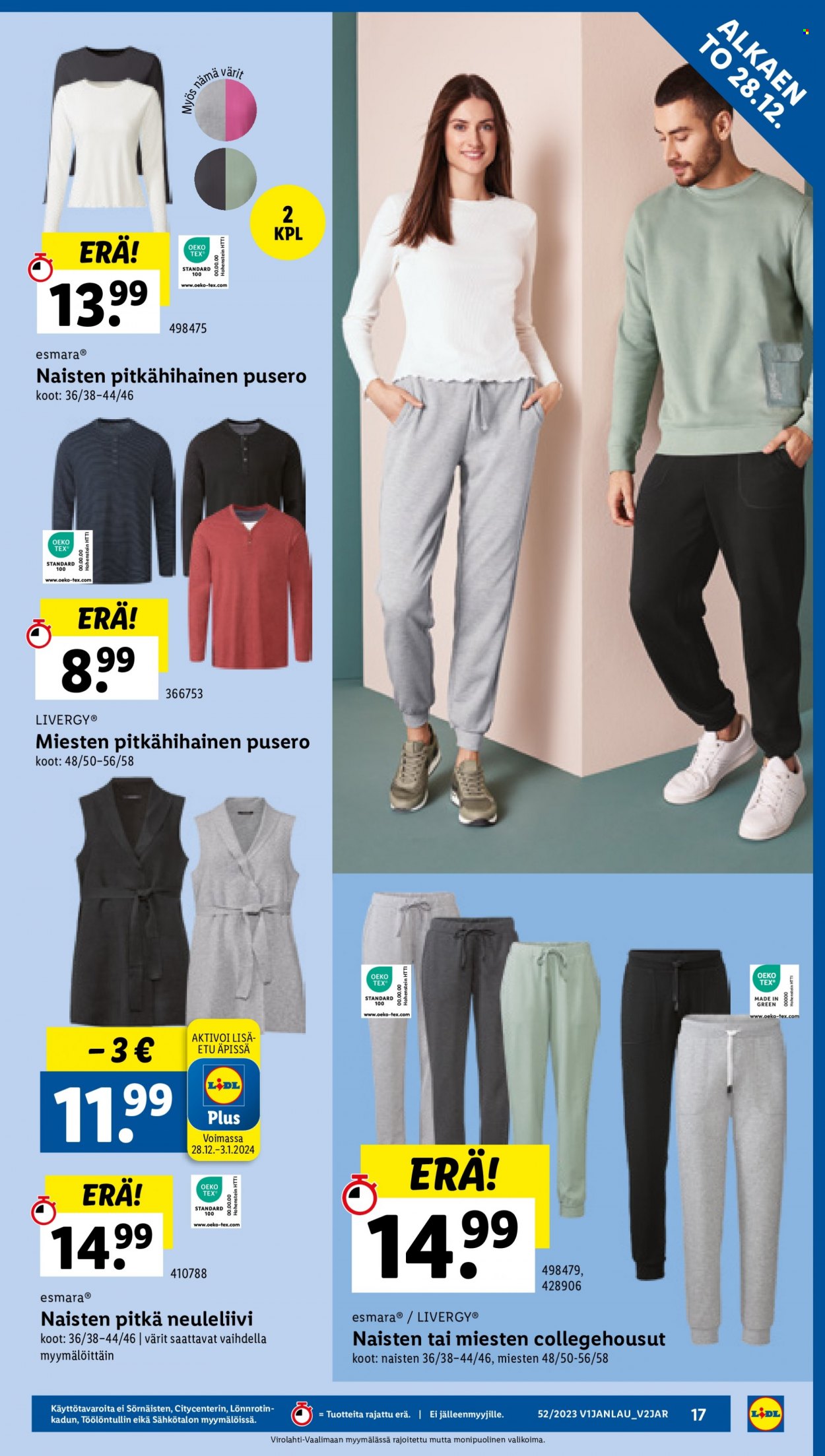 Lidl tarjoukset - 28.12.2023 - 03.01.2024. Sivu 19