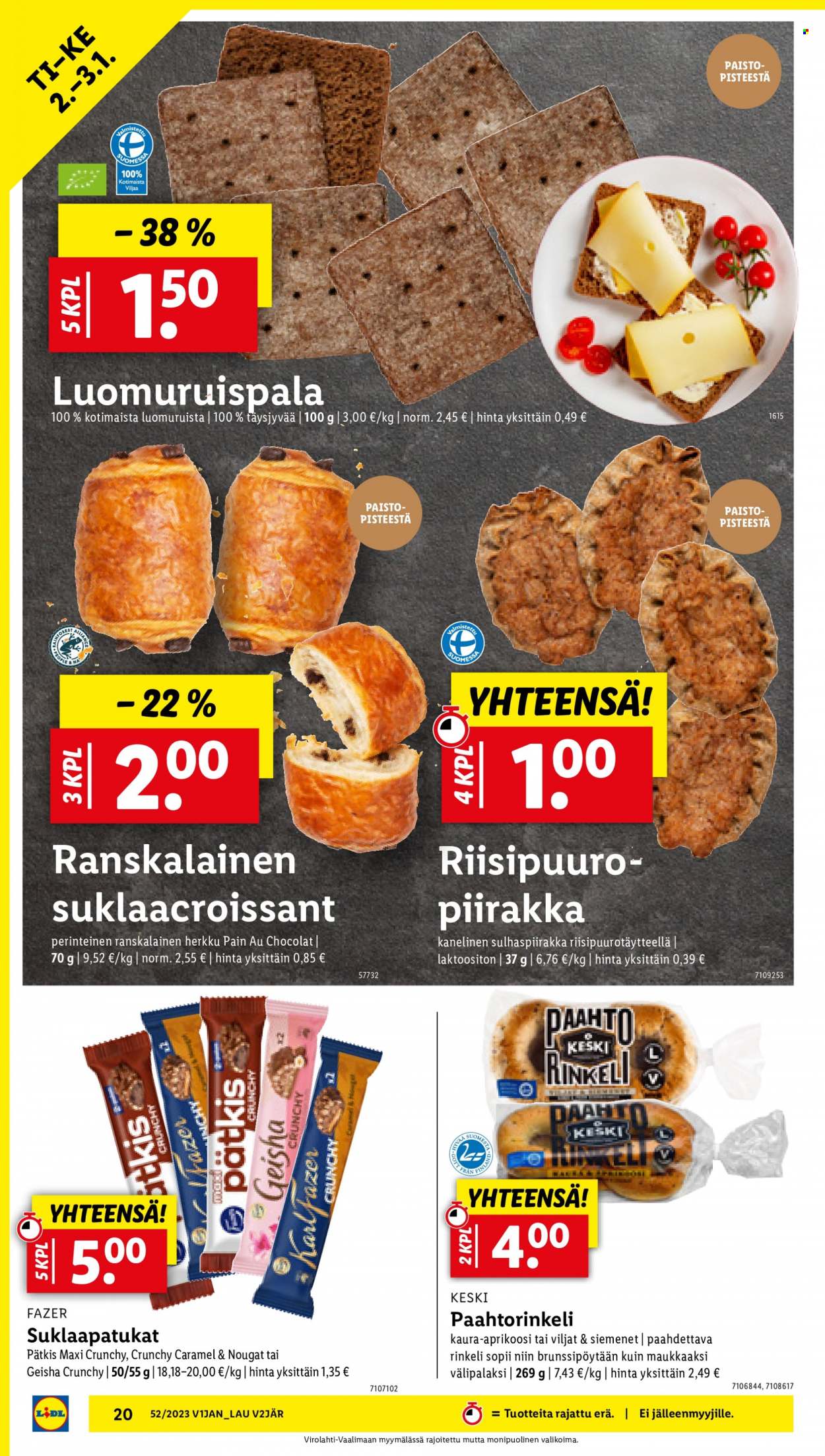 Lidl tarjoukset - 28.12.2023 - 03.01.2024. Sivu 24