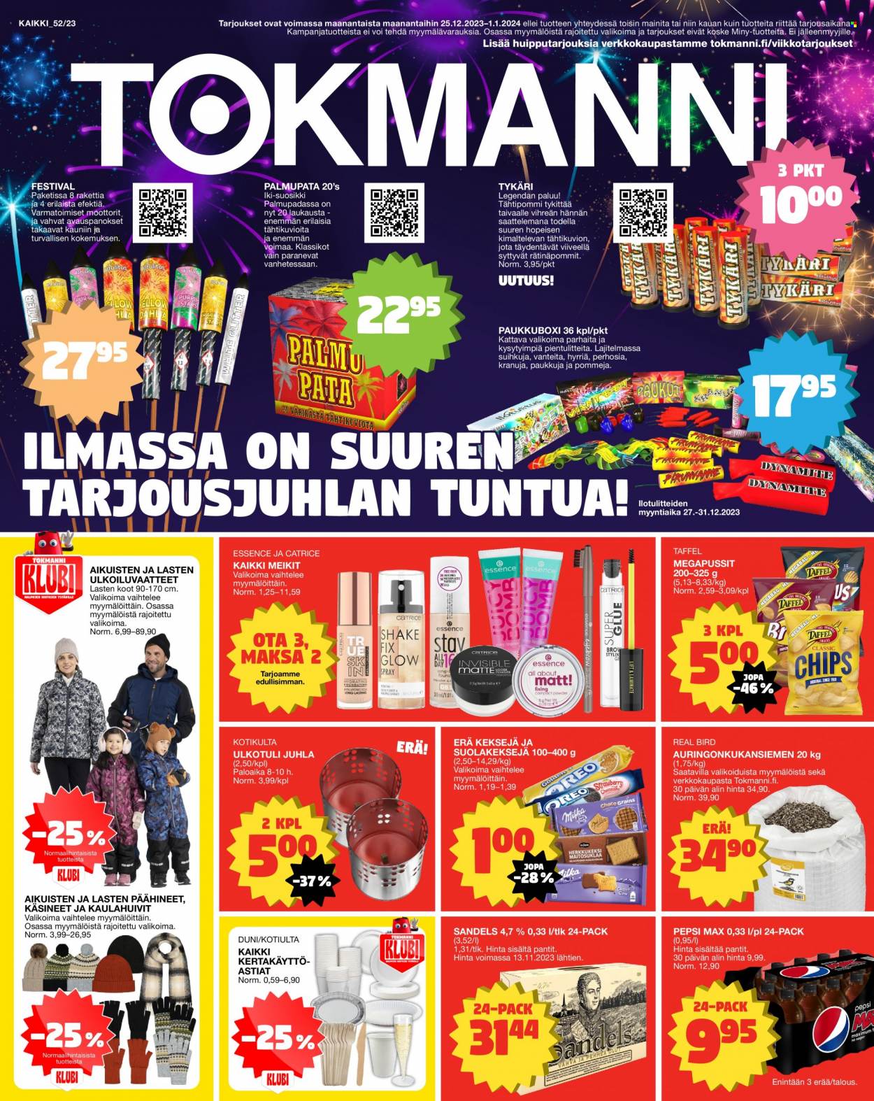 Tokmanni tarjoukset - 25.12.2023 - 01.01.2024. Sivu 1