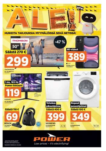 Power tarjoukset  - 25.12.2023 - 31.12.2023.
