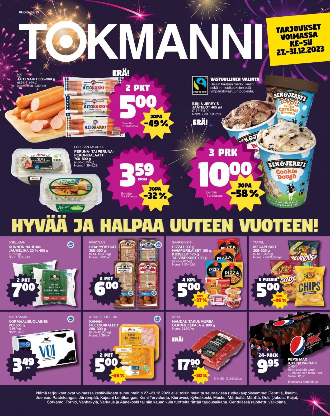 Tokmanni tarjoukset - 27.12.2023 - 31.12.2023. Sivu 1