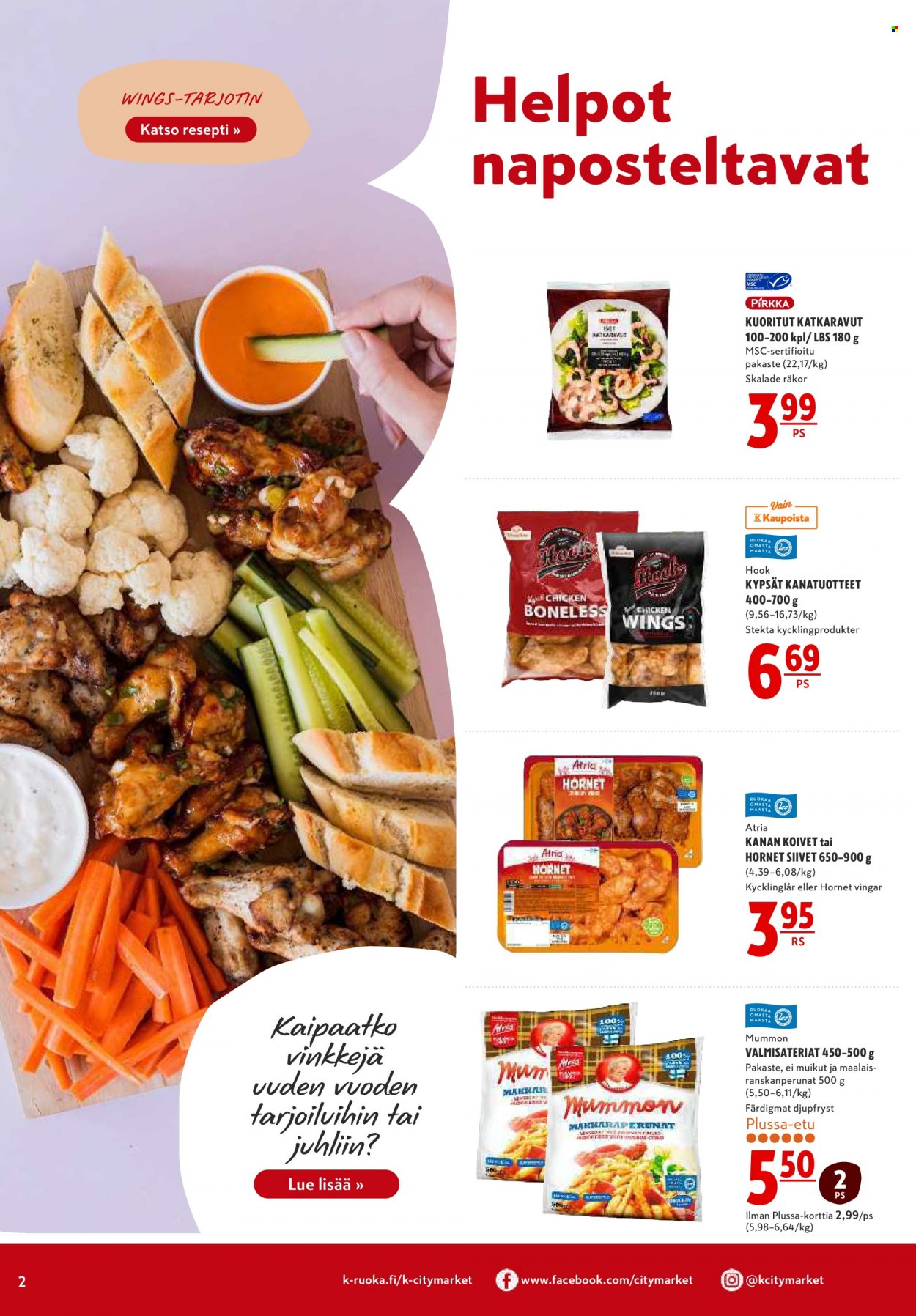 K-citymarket tarjoukset - 27.12.2023 - 03.01.2024. Sivu 2