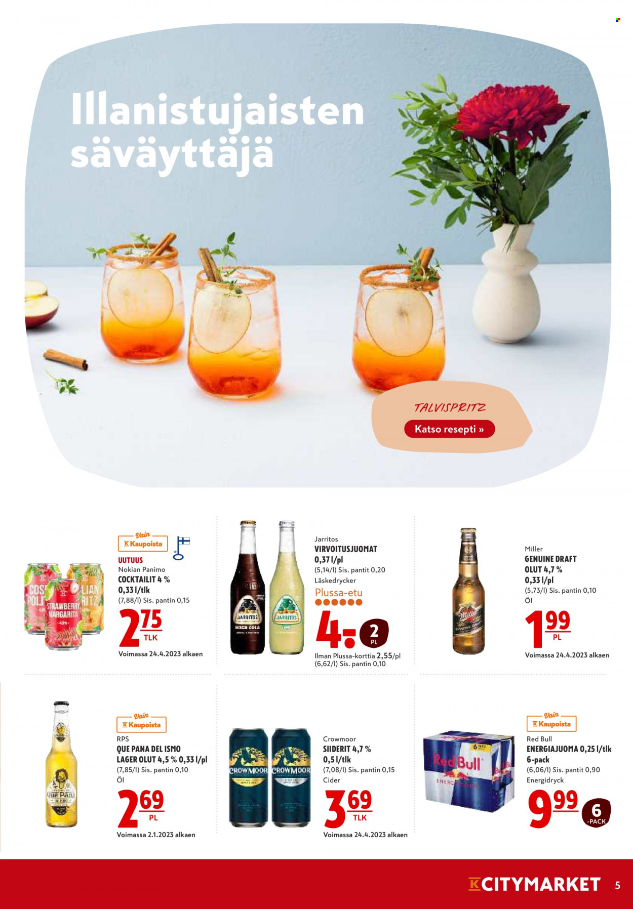 K-citymarket tarjoukset - 27.12.2023 - 03.01.2024. Sivu 5