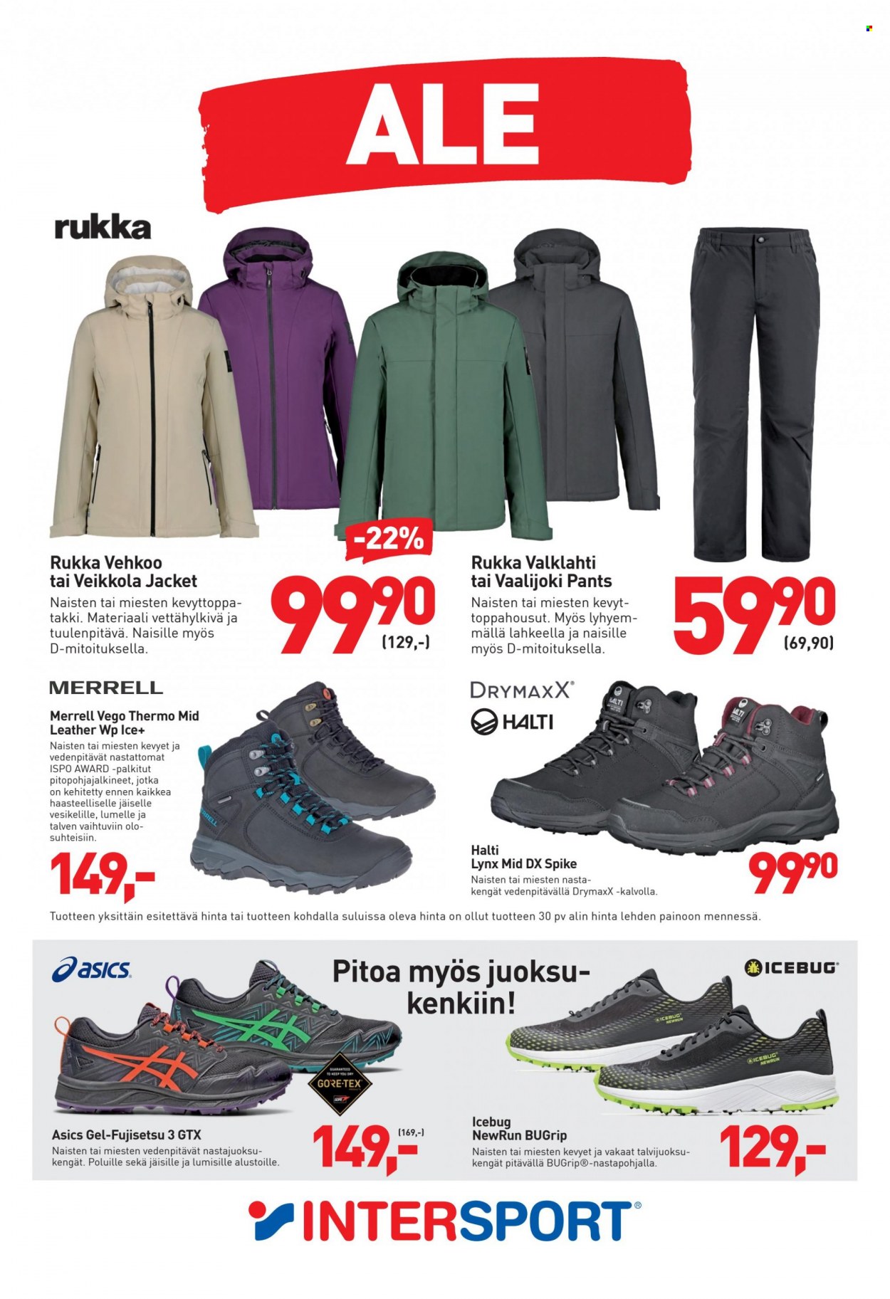 Intersport tarjoukset - 27.12.2023 - 21.01.2024. Sivu 2