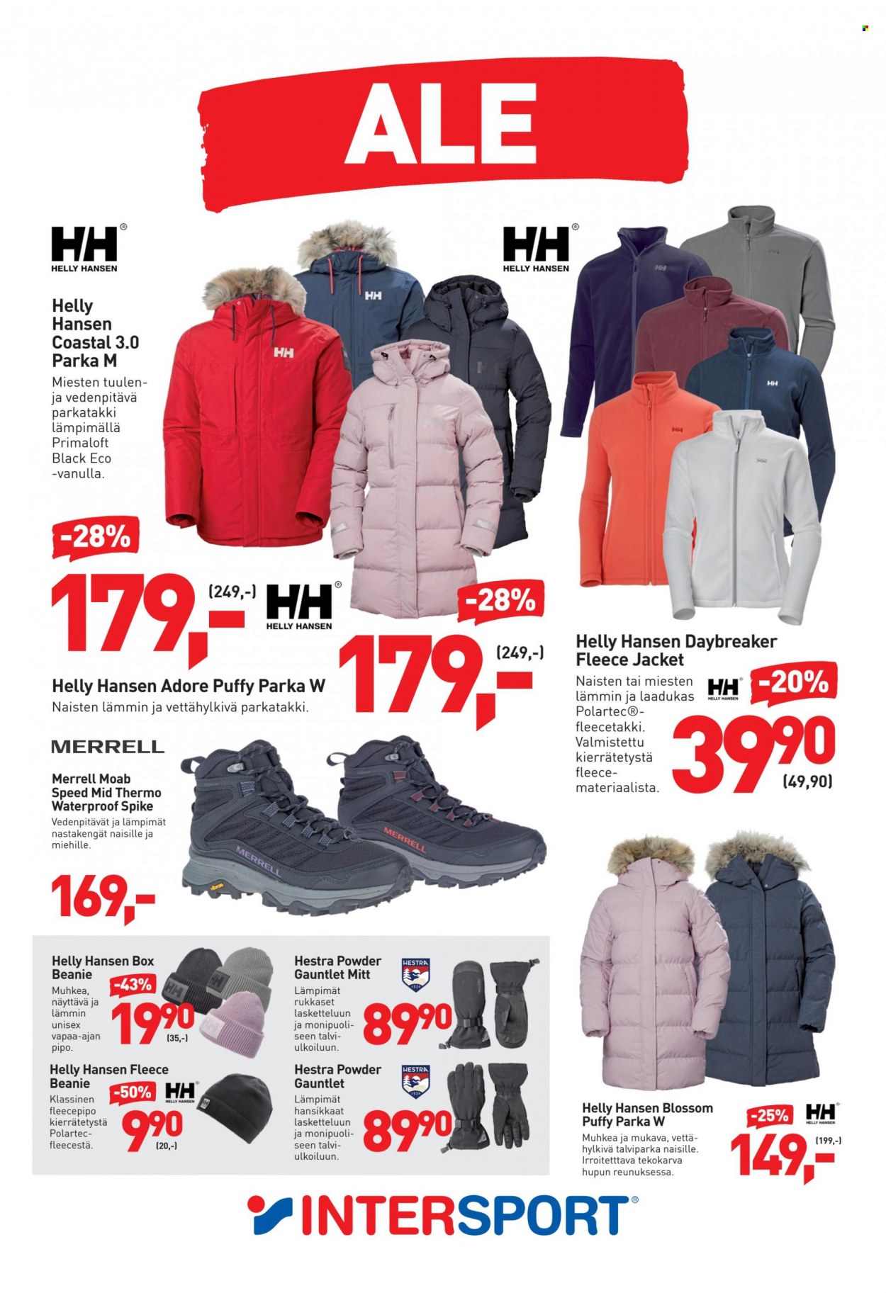 Intersport tarjoukset - 27.12.2023 - 21.01.2024. Sivu 3