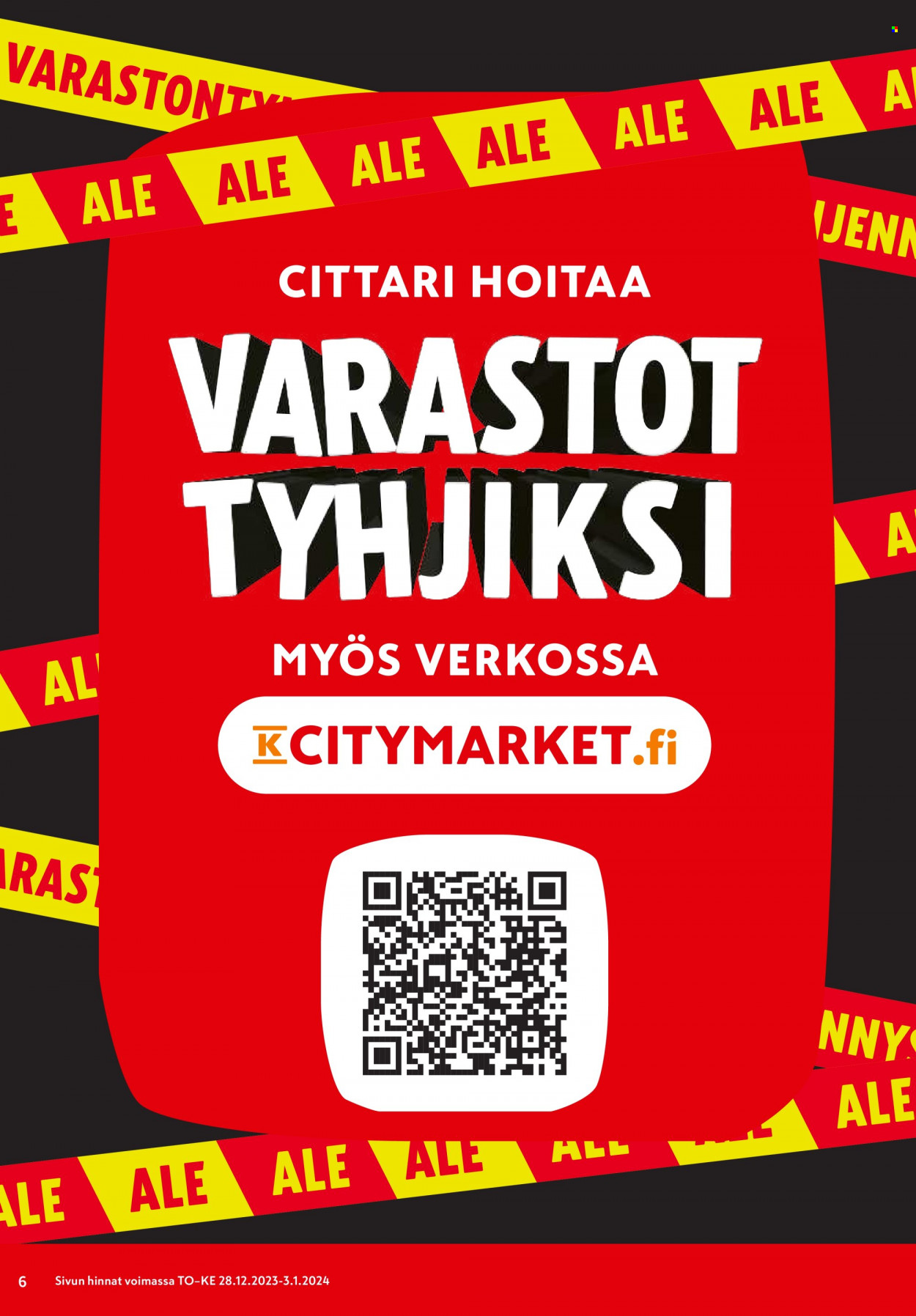 K-citymarket tarjoukset - 28.12.2023 - 03.01.2024. Sivu 6