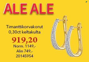 Kultajousi tarjoukset. Sivu 4