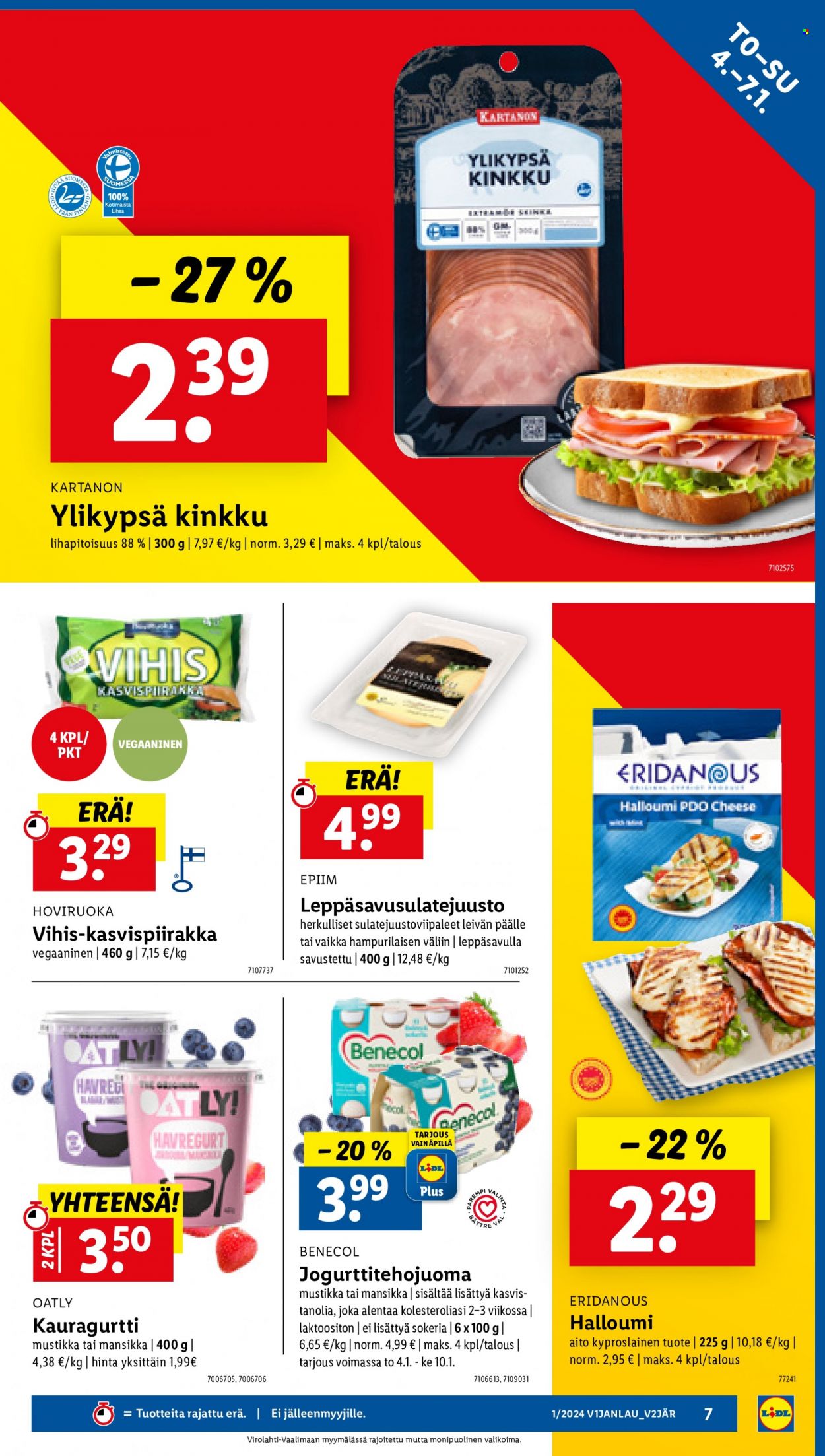 Lidl tarjoukset - 04.01.2024 - 10.01.2024. Sivu 9