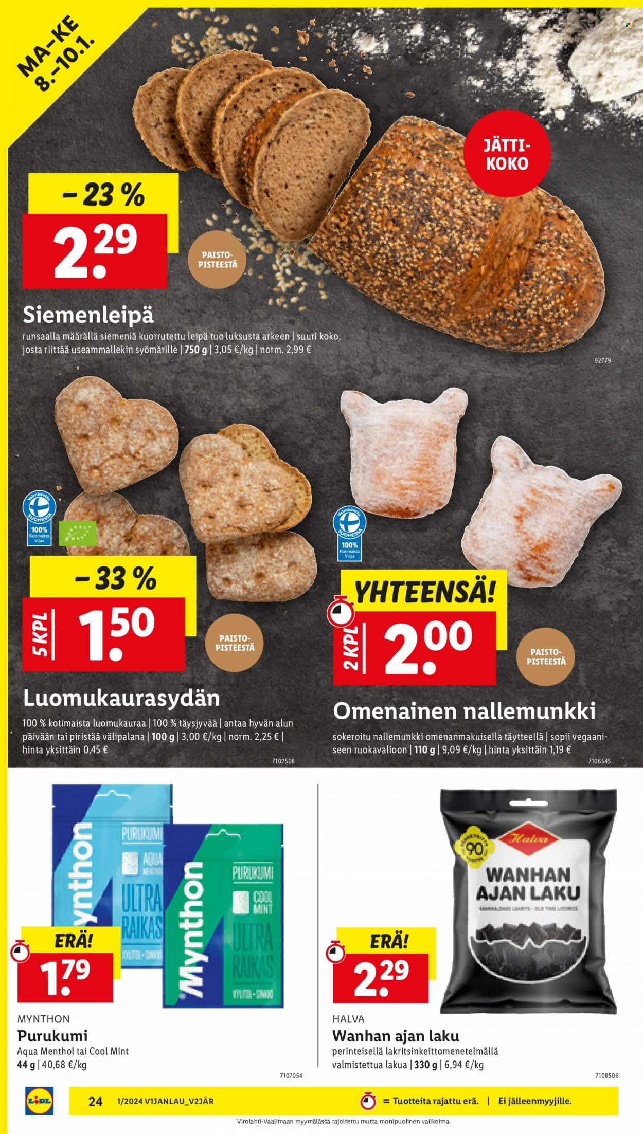 Lidl tarjoukset - 04.01.2024 - 10.01.2024. Sivu 28