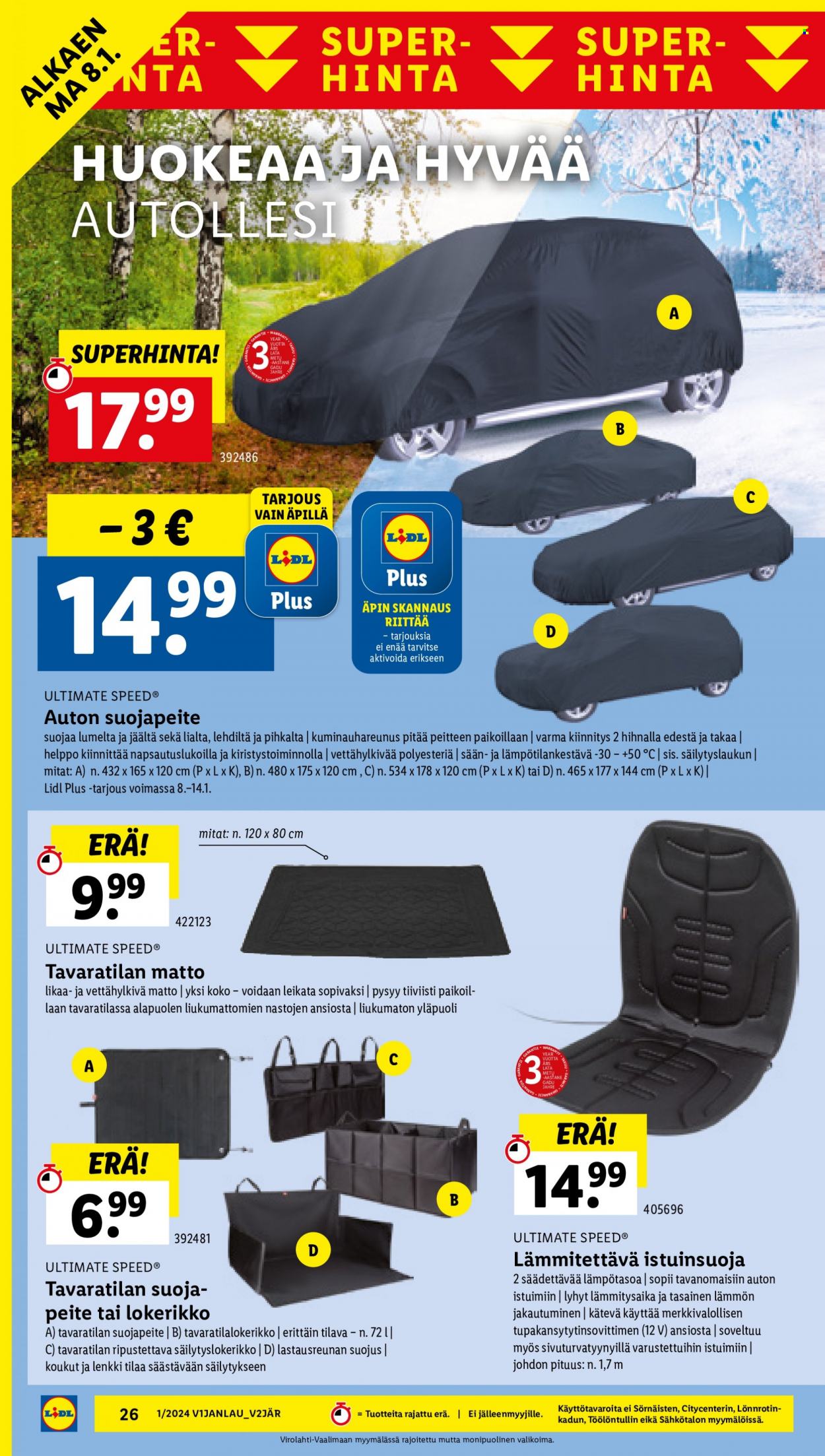 Lidl tarjoukset - 04.01.2024 - 10.01.2024. Sivu 30
